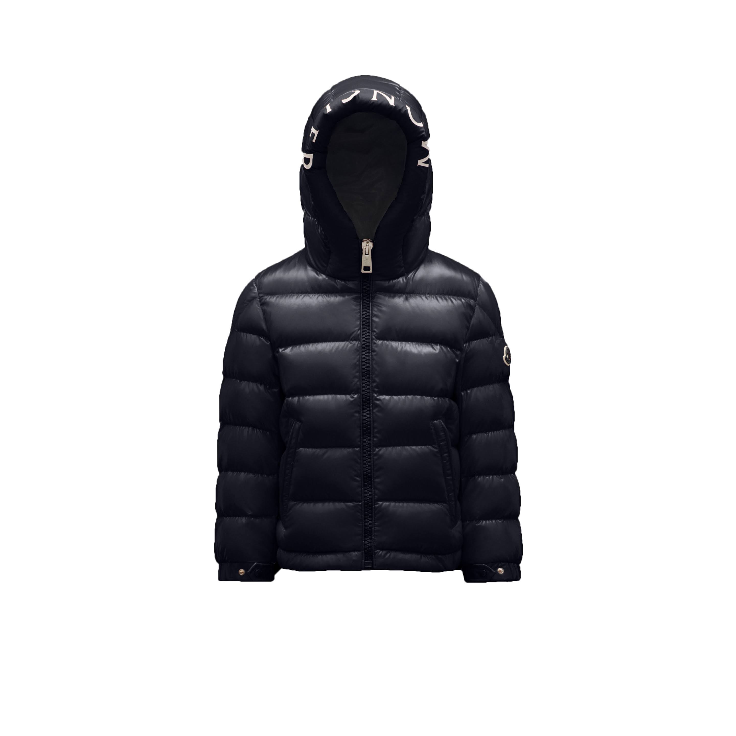 Moncler Enfant Kids Navy Salzman Down 72SXCY0X_MF2MJ