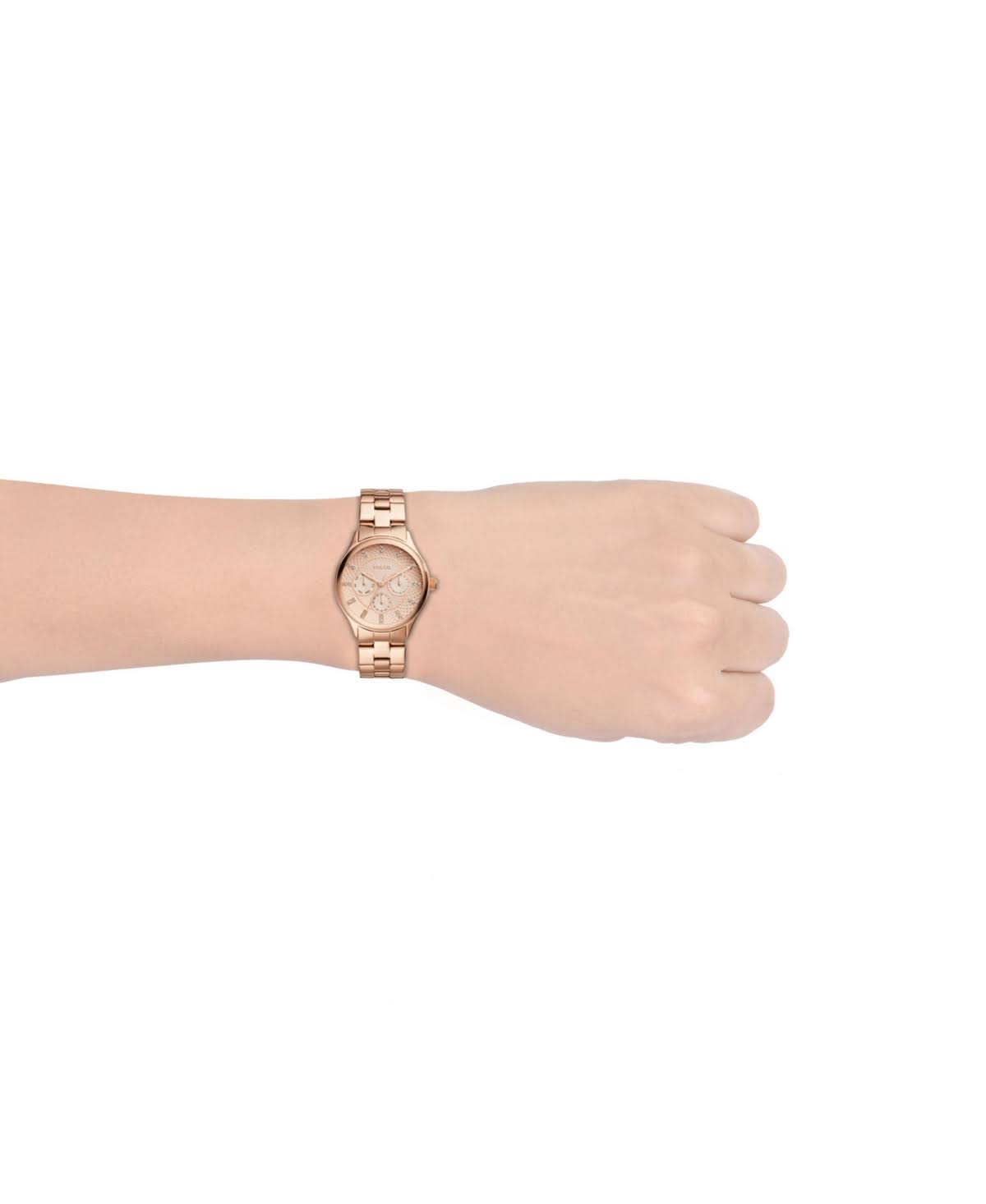 Fossil Women's Modern Sophisticate Multifunction Rose Gold-Tone Stainless Steel Watch - Rose STYWM7JH_PKZQU