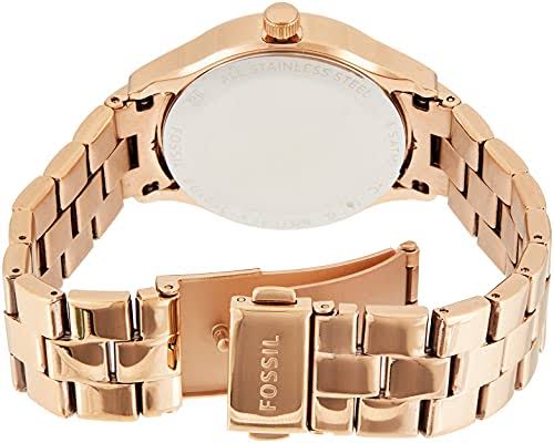 Fossil Women's Modern Sophisticate Multifunction Rose Gold-Tone Stainless Steel Watch - Rose STYWM7JH_PKZQU