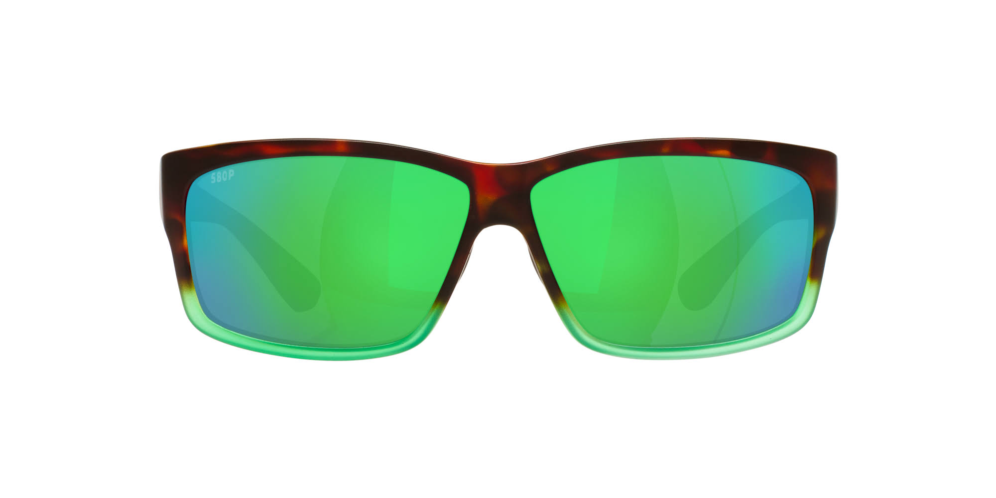 Costa Del Mar Cut Sunglasses - Matte Tortuga Fade - Green Mirror 9U9APQ5B_DNWCR