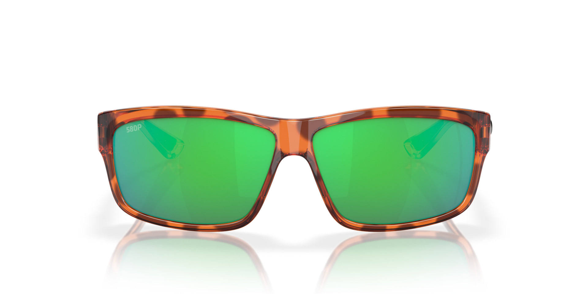 Costa Del Mar Cut Sunglasses - Matte Tortuga Fade - Green Mirror 9U9APQ5B_DNWCR