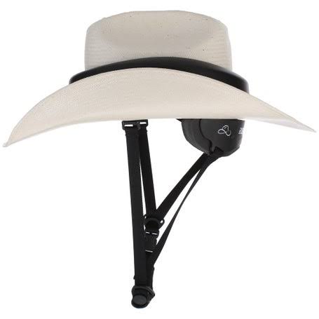 Resistol Ridesafe Cowboy Straw Hat Helmet CJNX5P6S_9EEHC