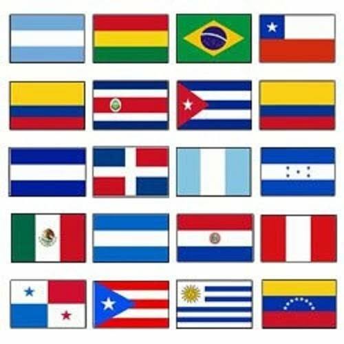 Ant Enterprises. Latin America 3x5 Flag Set Of 20 Country Countries Polyester Flags 2AFWMI0A_NXJCI