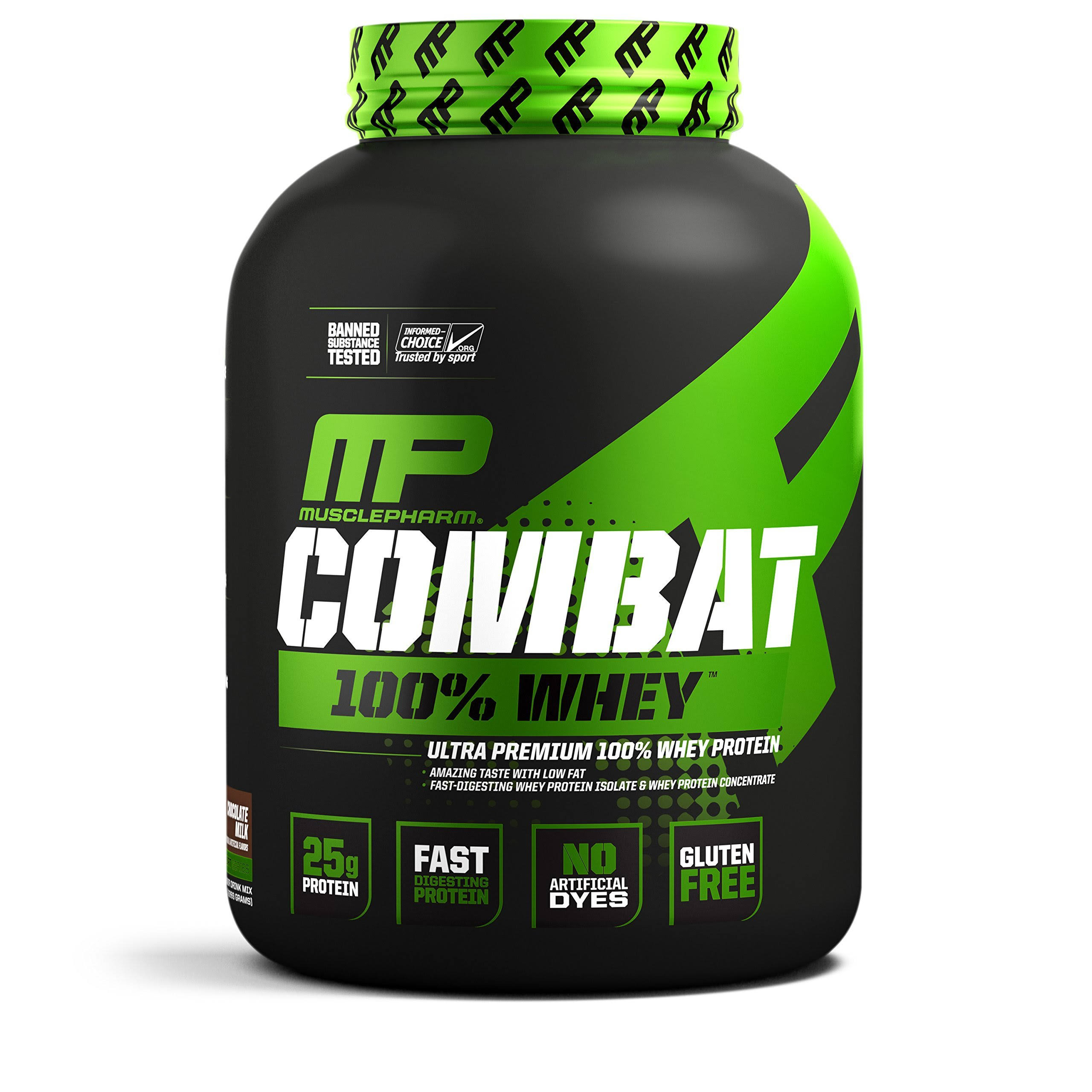 Musclepharm Combat 100% Whey - Chocolate Milk - 5 RJKKX3UM_WZ4AO