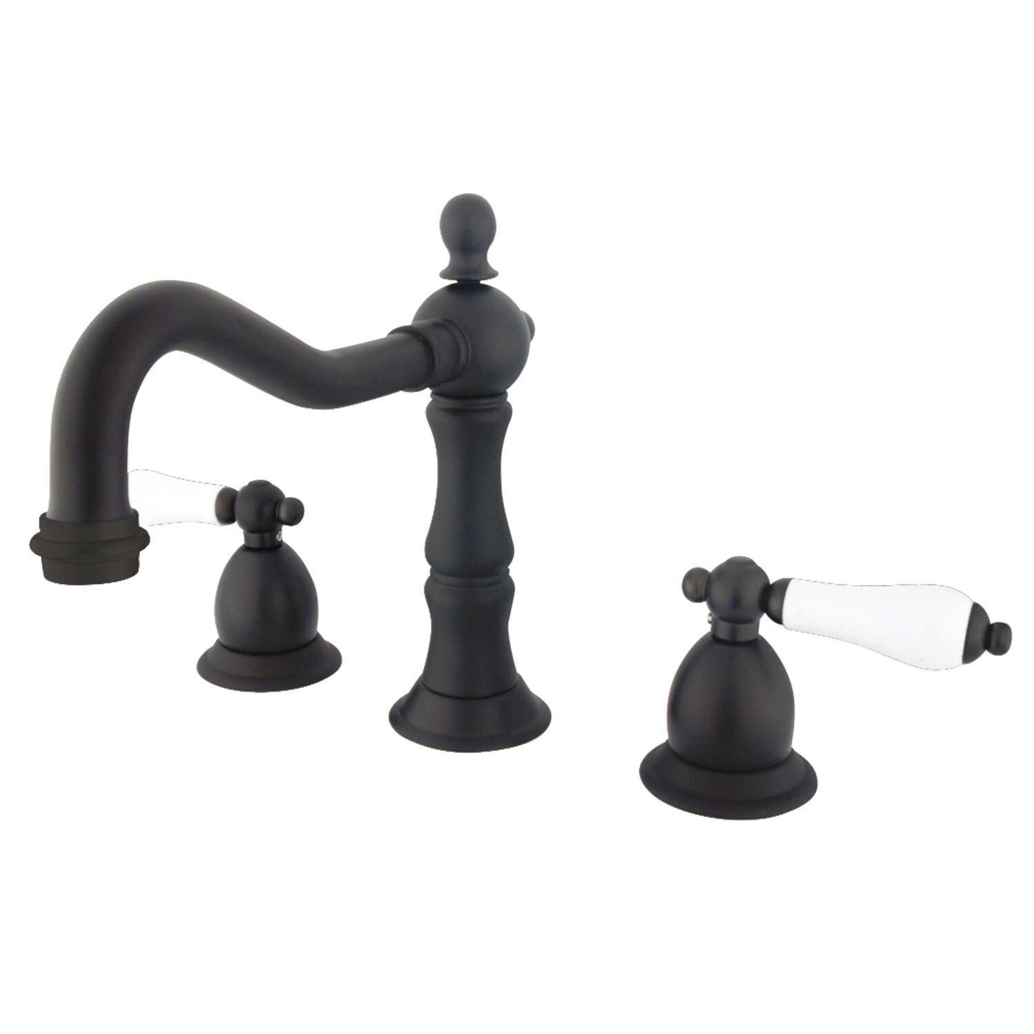 Heritage 8 In. Widespread Bathroom Faucet - Polished B5VWKHNI_LV33U