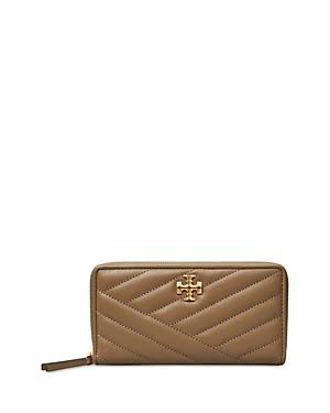 Tory Burch Kira Chevron Leather Zip Continental CPCTOHIU_SURWR