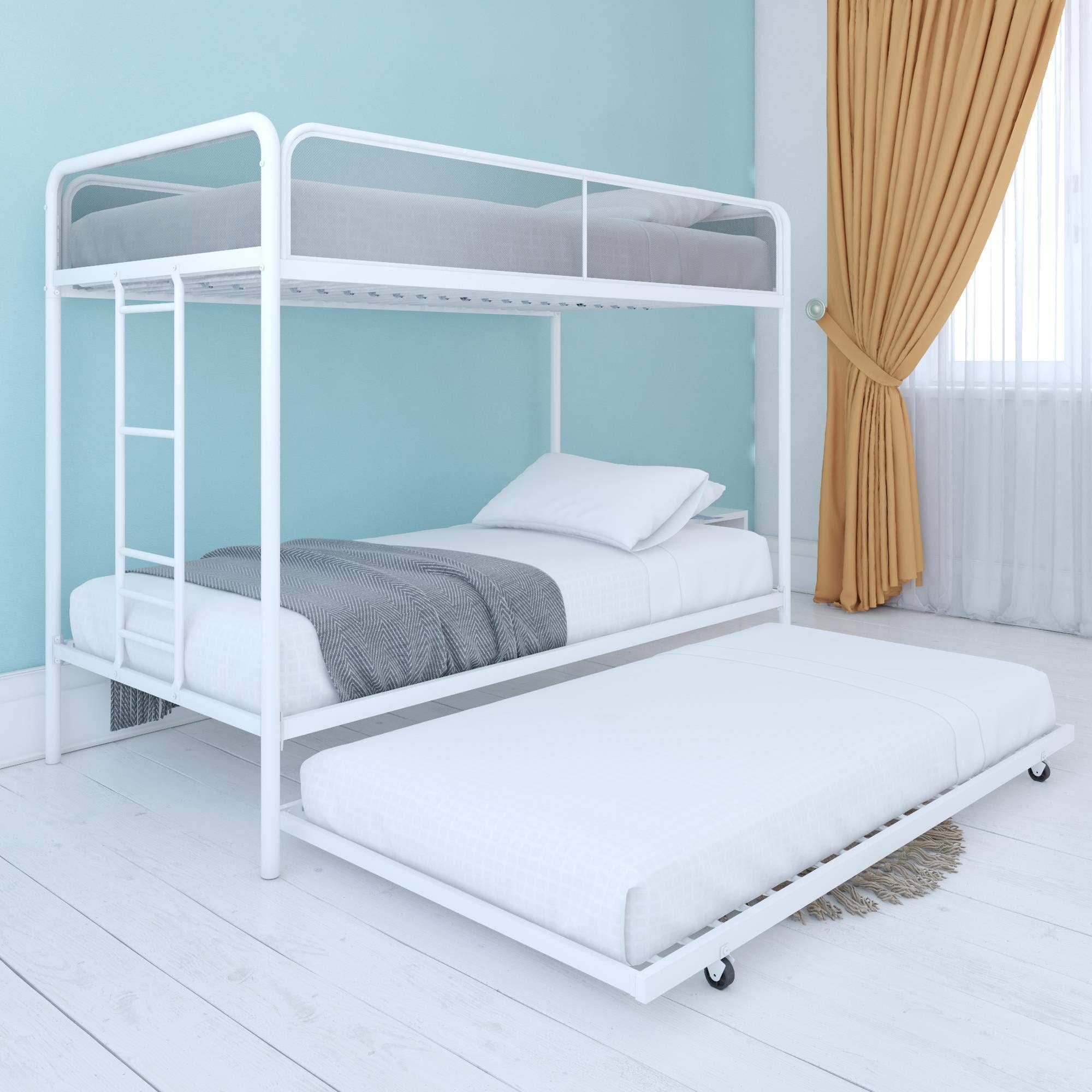 Dhp Triple Metal Bunk Bed Frame White ROINOGZX_XPY8L