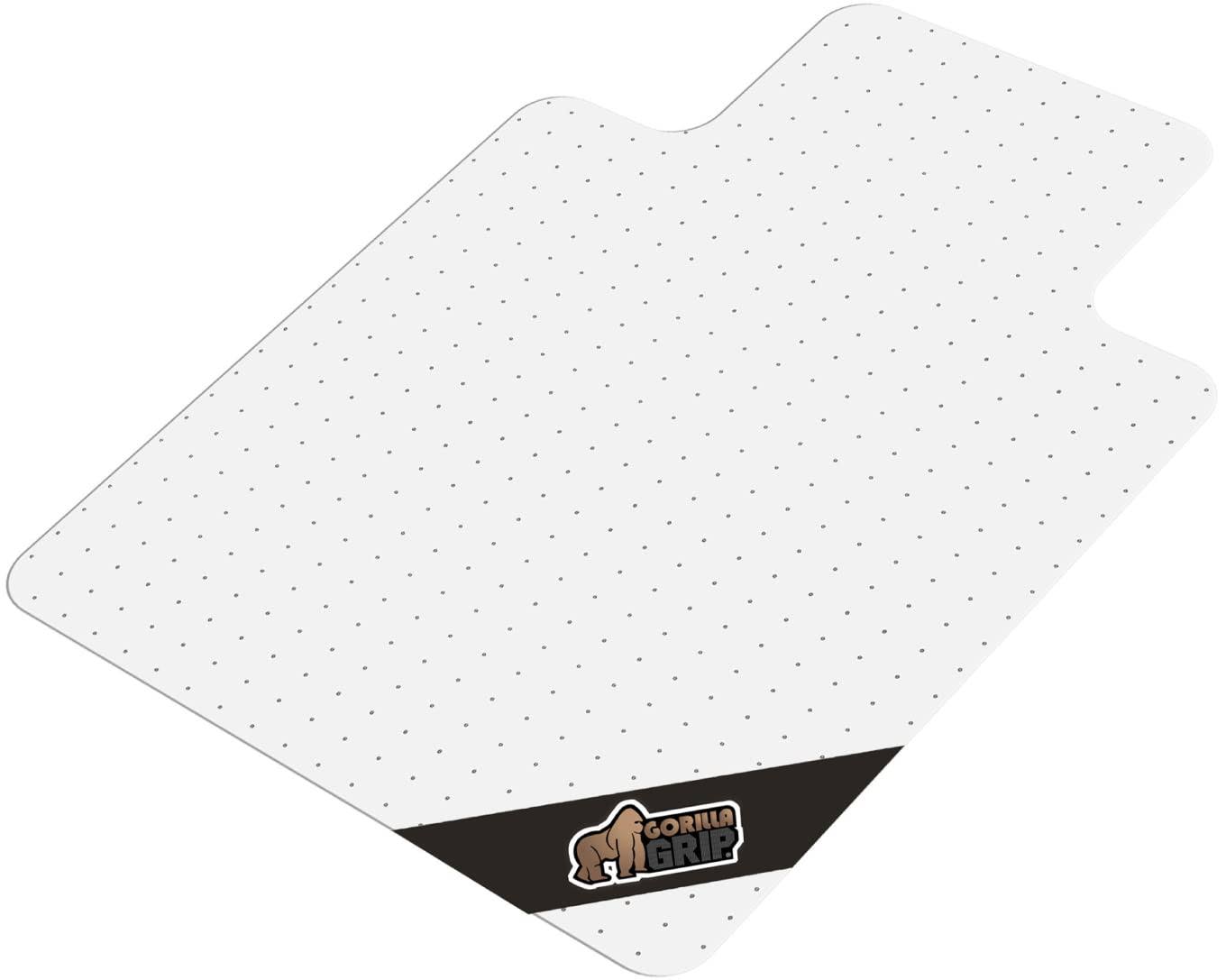 Gorilla Grip Office Chair Mat For Carpet Floor, Slip Resistant Heavy Duty Under Desk Protector Carpeted Floors, No Divot Plastic Rolling AXWWWT4G_RLNDG