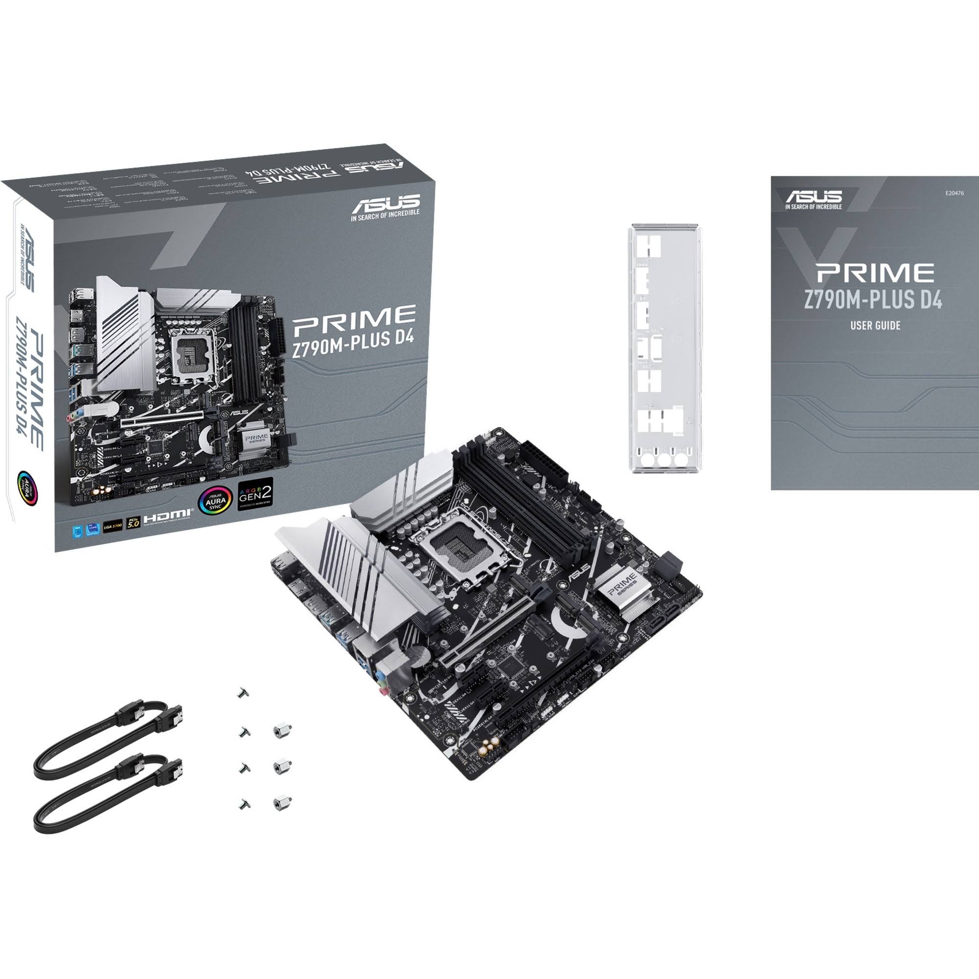 Asus Z790m-Plus Prime D4 Intel Lga 1700 Microatx HPICCIQW_SP6ZI