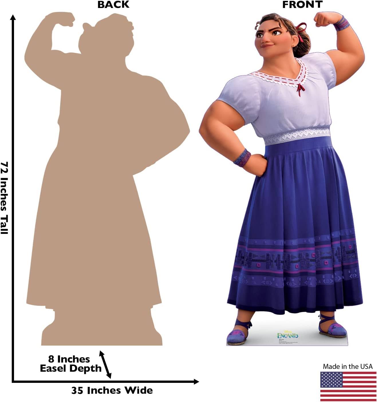 Disney Encanto Luisa Lifesize Cardboard Cutout EKTAAQNG_C63KF