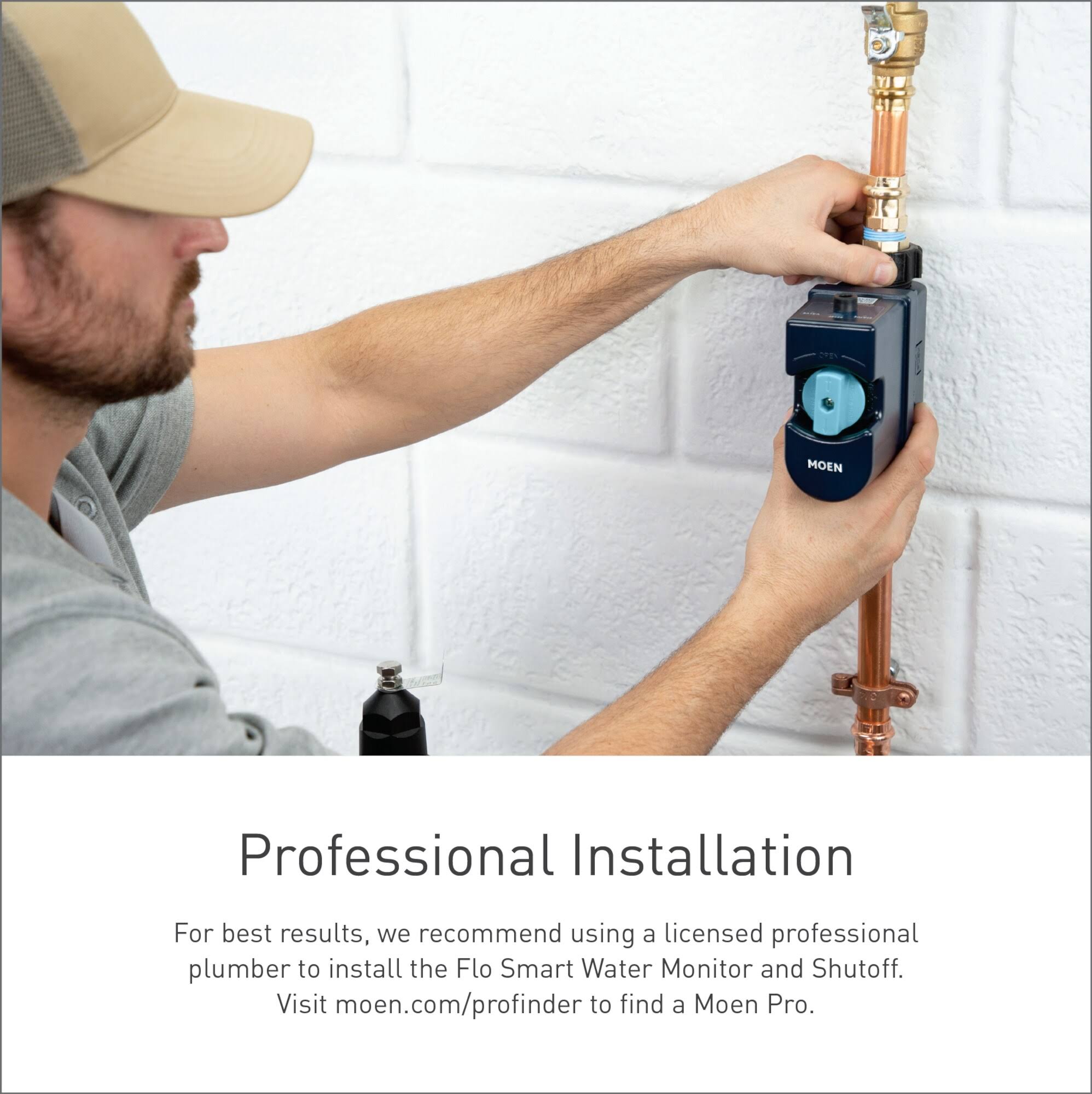 Moen 900-002 Flo By Moen 1-1/4-Inch Smart Water HYQO5W7D_FWHPW