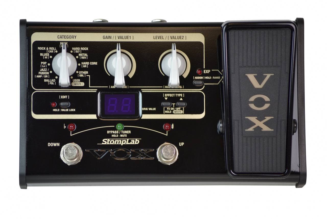 Vox Stomplab Iig Guitar Modeling Effects CRV6GYLV_DX1DF