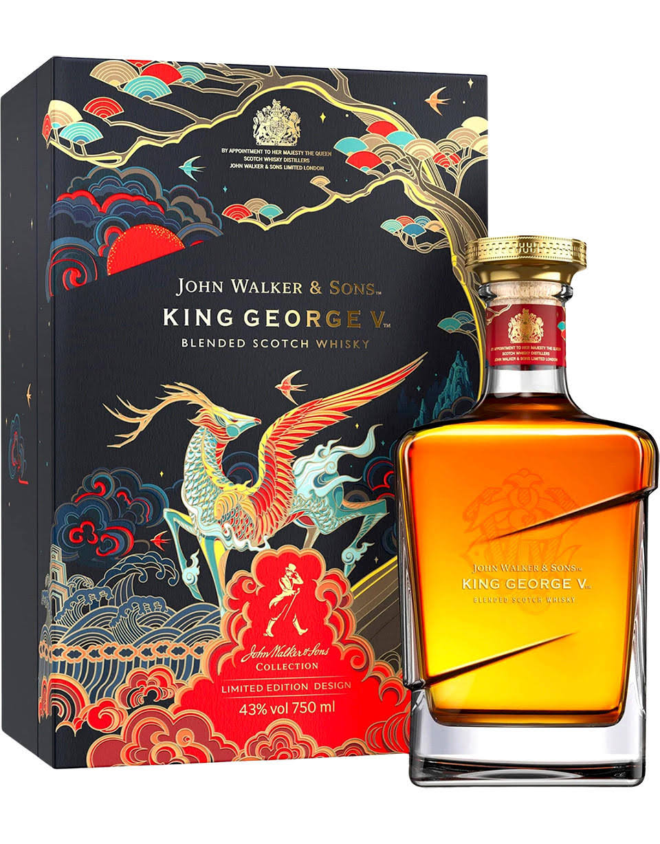 Johnnie Walker King George V Lunar Scotch REO6XDHF_PKFPF