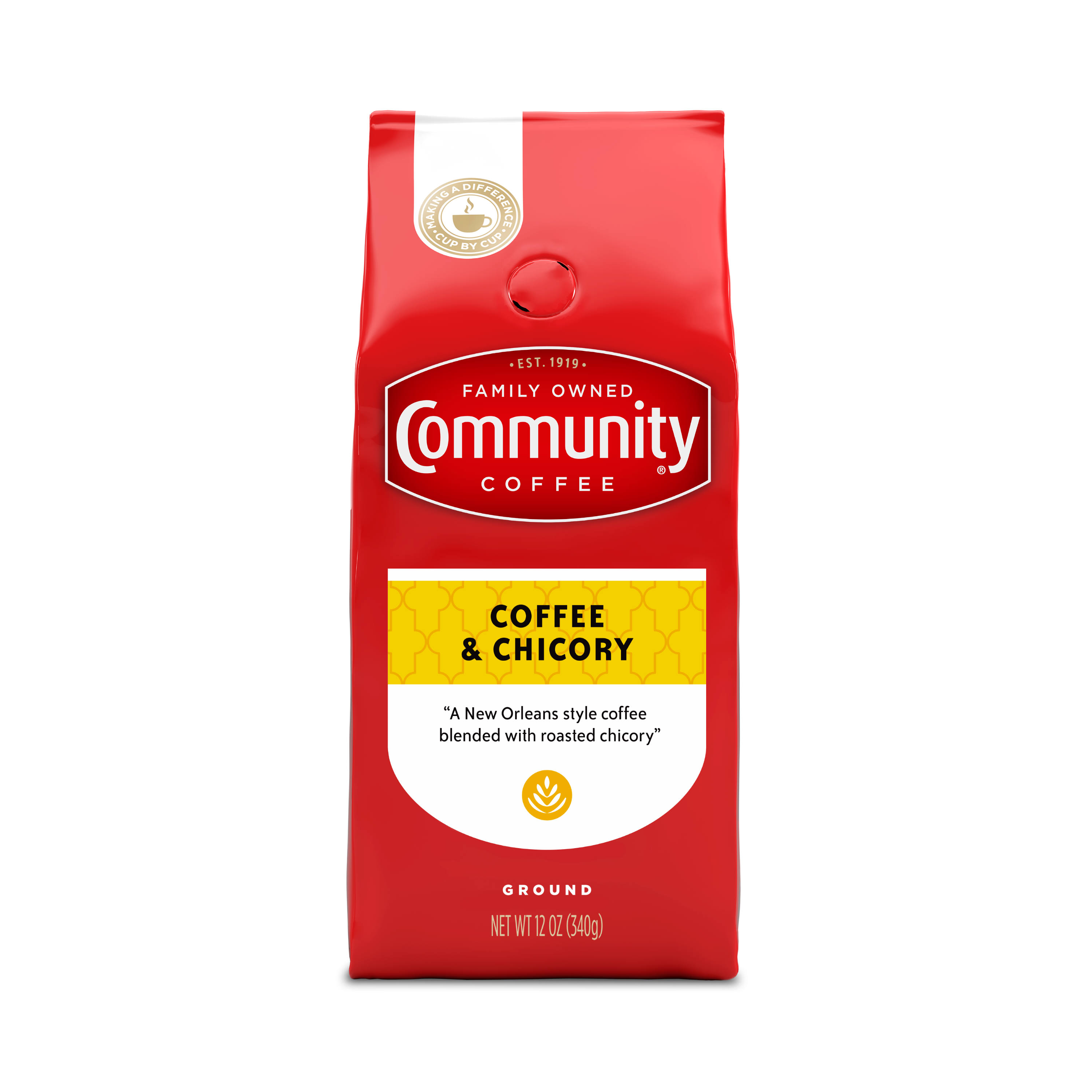 Community Coffee, Ground, Coffee & Chicory - 12 GTVMK9DM_OG0KI