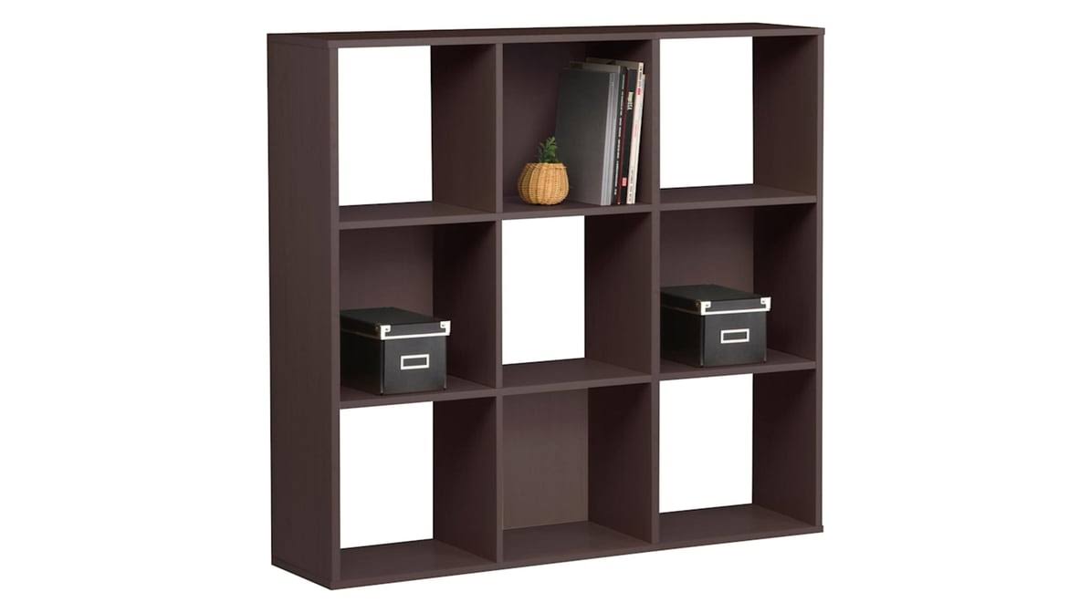 At Home 9-Cube Grey Wooden SN646FBF_CJZNT