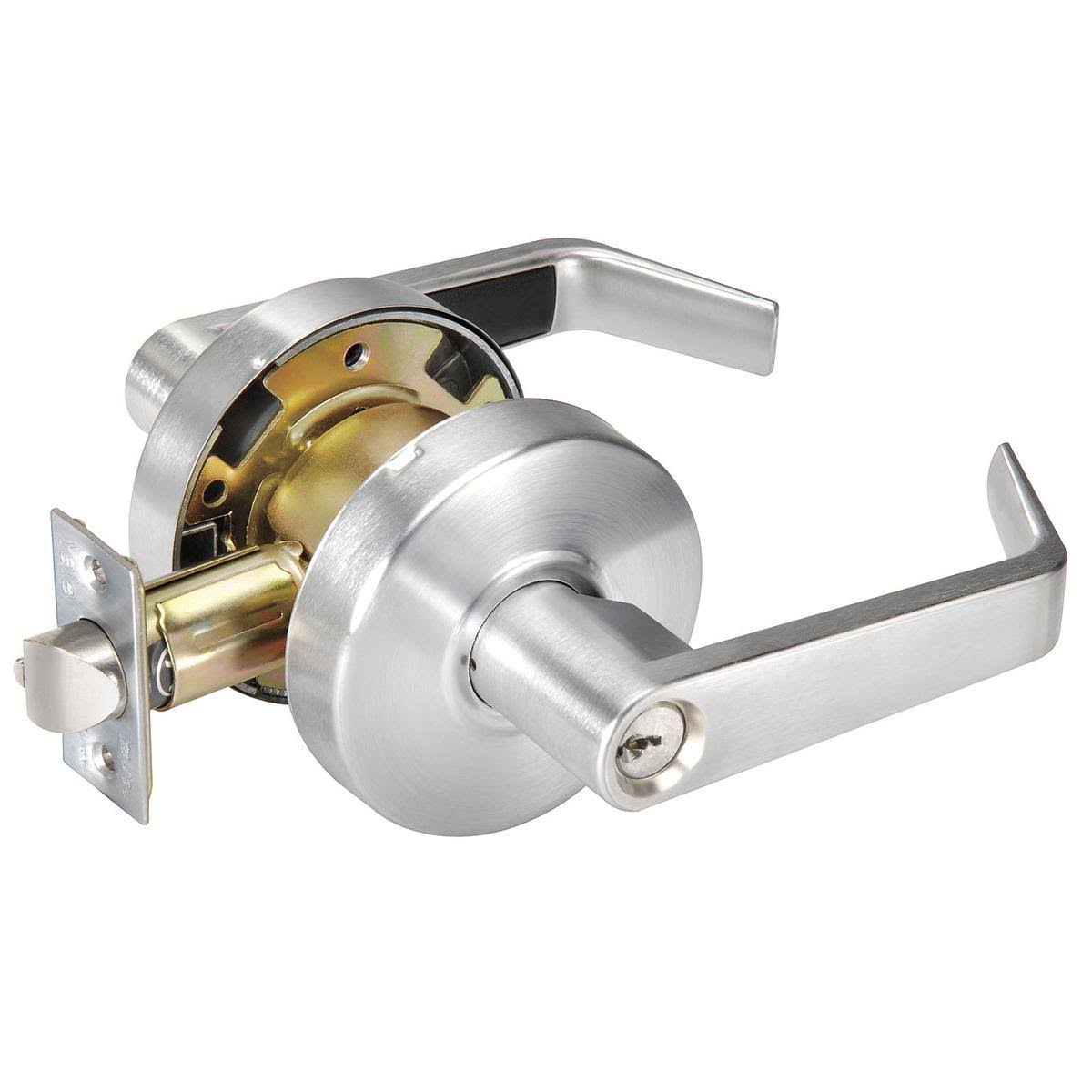 Yale Au4607ln X 626 Lever Lockset, Mechanical, 1MEDXM86_82ERX