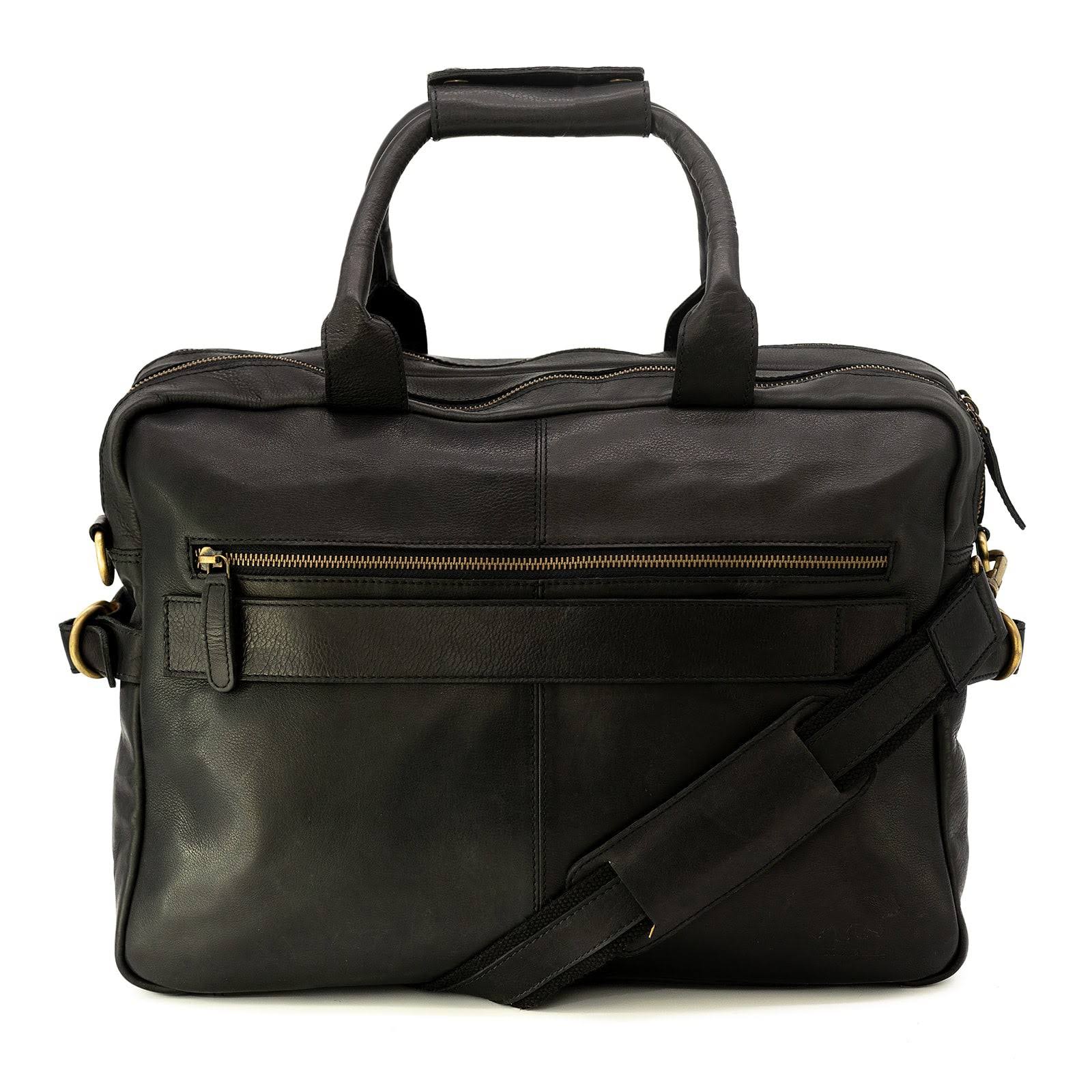 Kodiak Leather Co. Buffalo Pilot Bag Antique DDQRDT2D_EEKAU