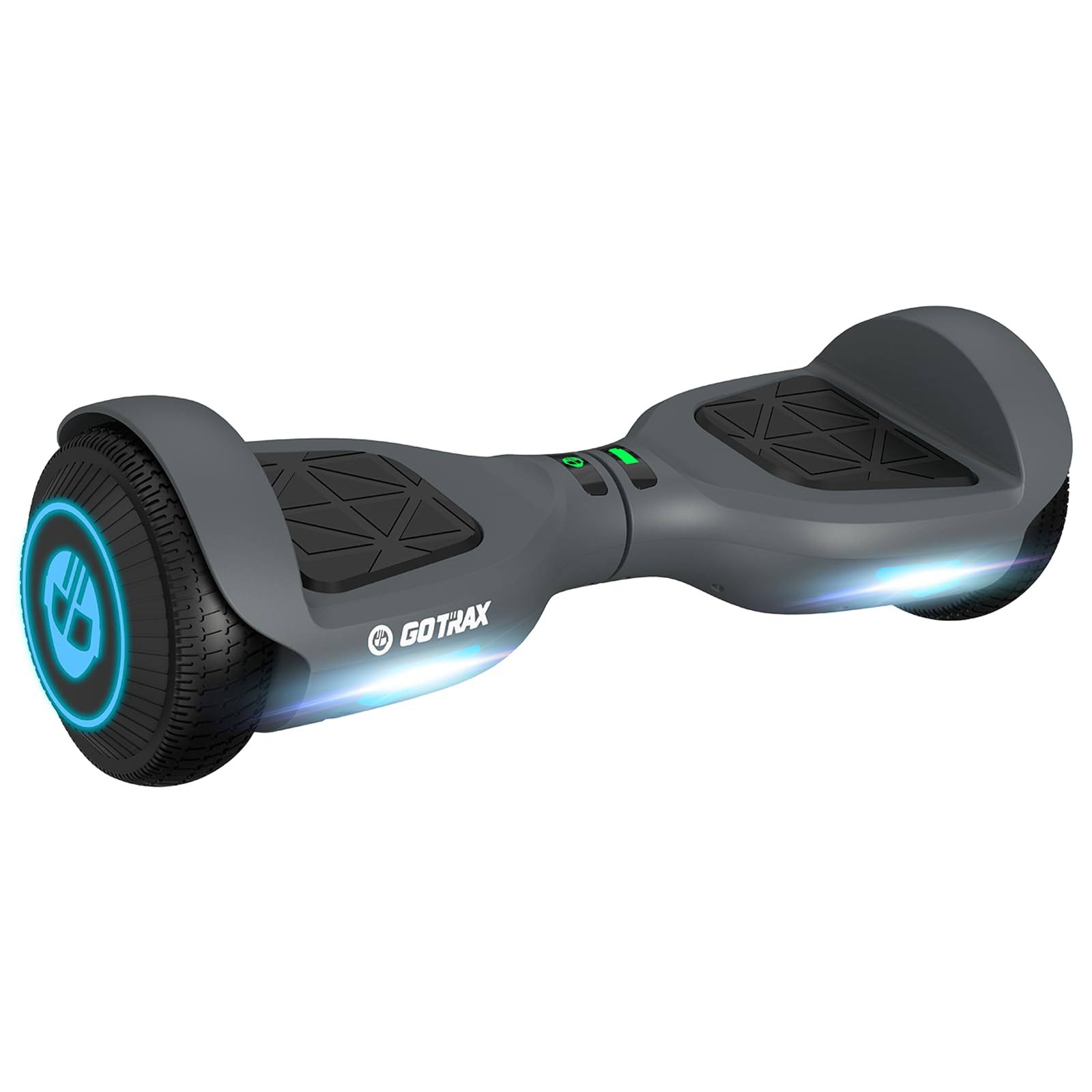 Gotrax Hoverboard With 6.5 Led Wheels & Headlight, Top 6.2mph & 3.1 Miles Range Power By Dual 200w Motor, Ul2272 Certified And 50.4wh Battery OVTBJQLD_EPVD7