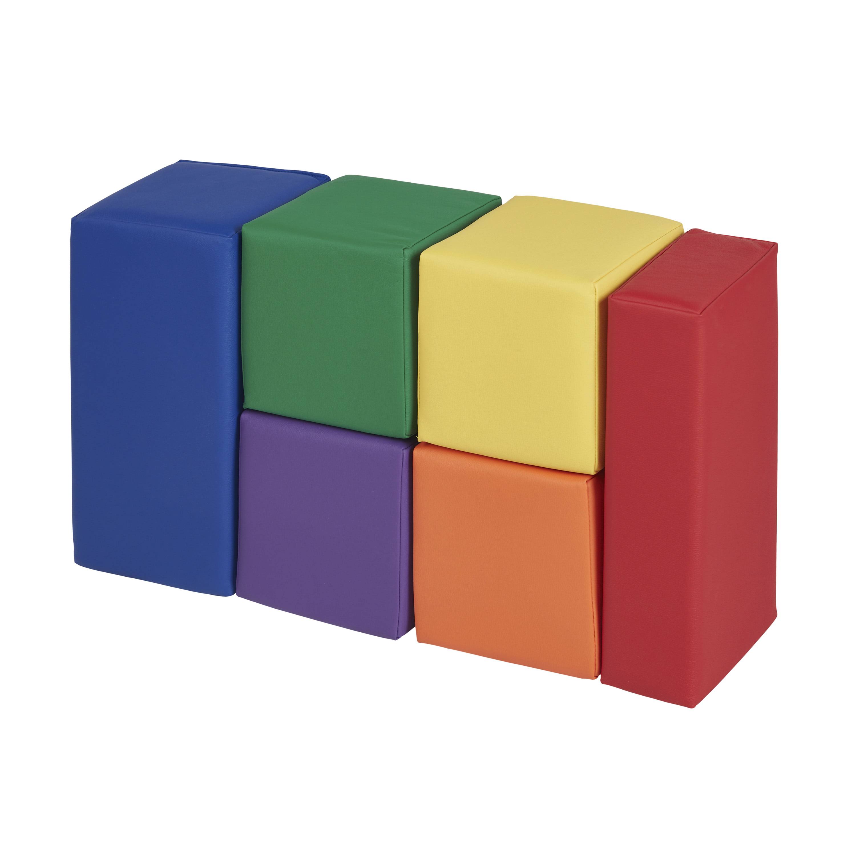 Ecr4kids Softzone Stack-A-Block Set 6-Piece - 1AQ3JKLX_LQ8KG