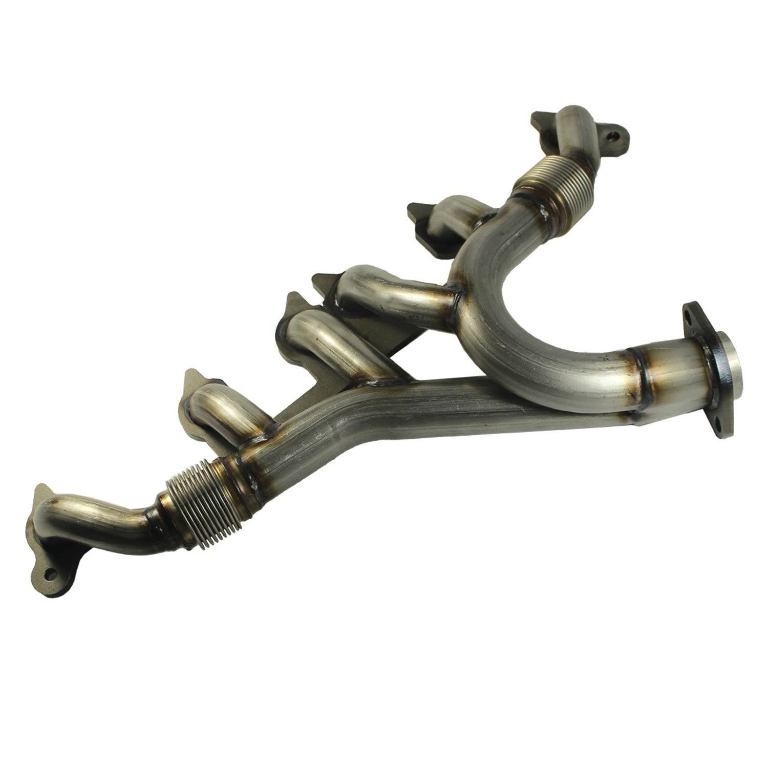Jdmspeed New Stainless Steel Exhaust Manifold & Gasket Kit Replacement For Grand Cherokee Wrangler 4.0l Replacement For Jeeps Select 1991-1999 (4.VOUZESQC_XJKE3