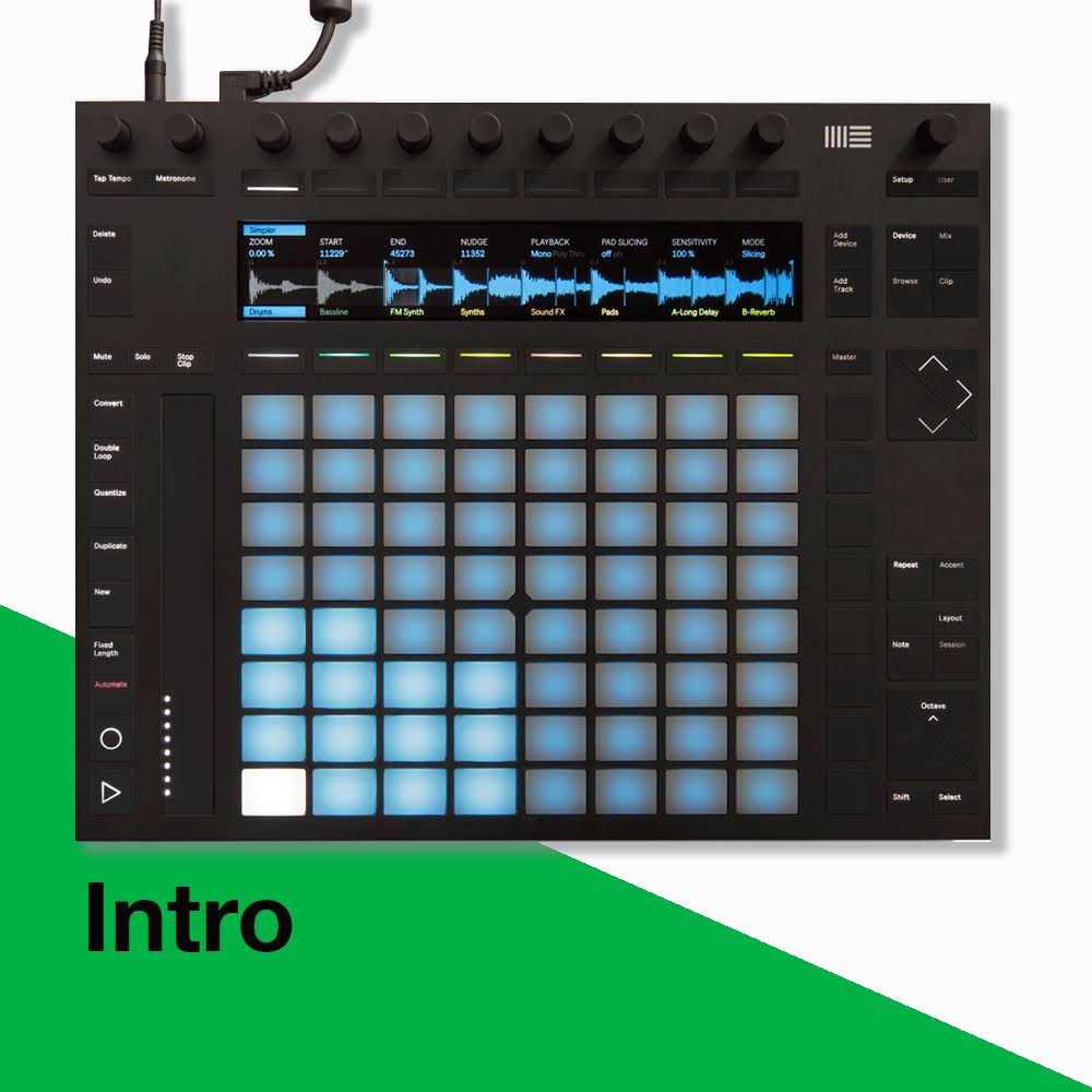 Ableton Push 2 Software Controller Instrument With Live GPRT3BMX_TXYC3
