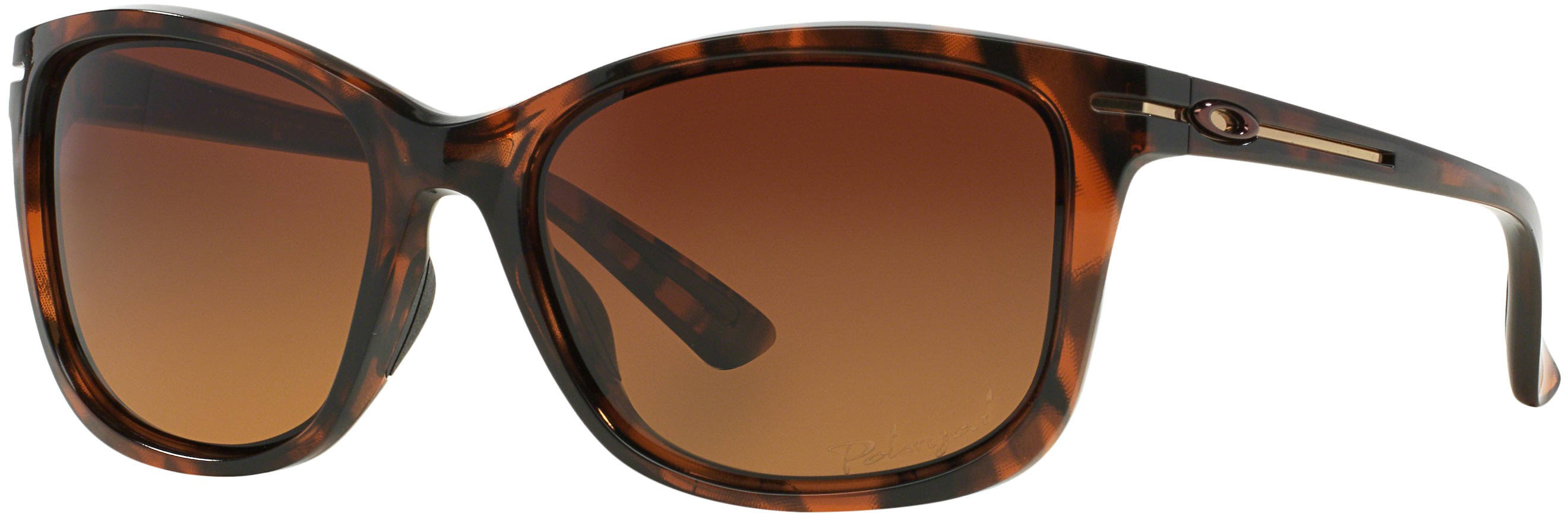 Oakley Drop In Sunglasses Polished Black / Grey Gradient UFW2WSUP_9CXNB