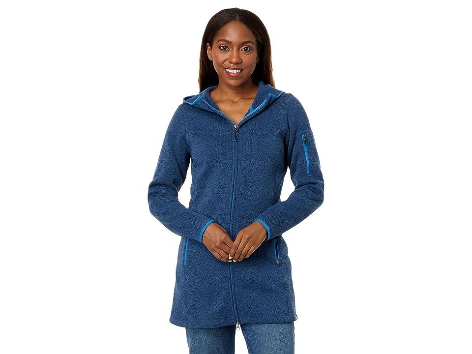 L.L.Bean Sweater Fleece Coat Women's Clothing Mallard Blue : RHUXERCK_FIMLA
