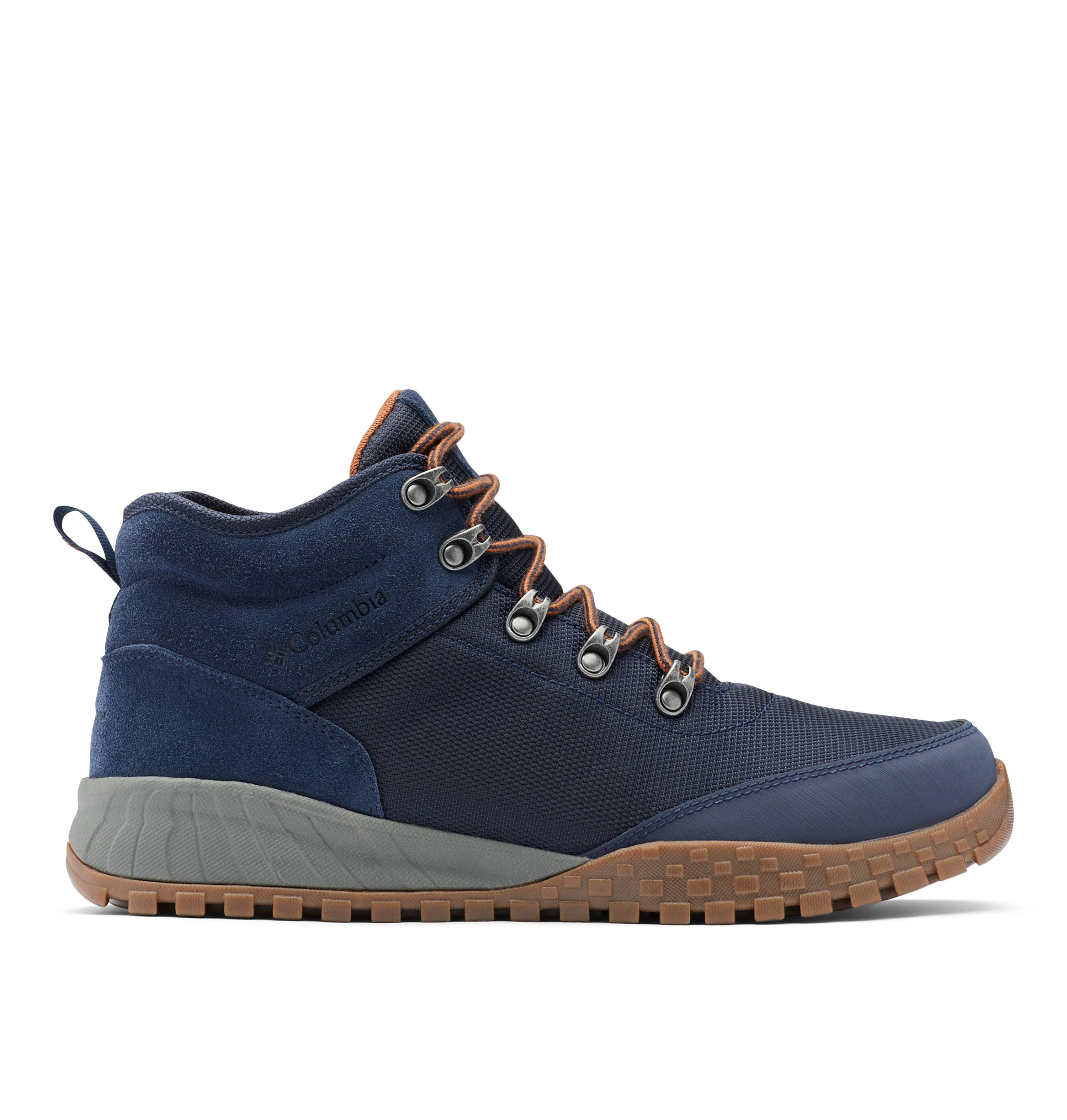 Columbia Men's Fairbanks Mid, Gravel/Dark Moss, 11.DOEQ39ZV_D374W