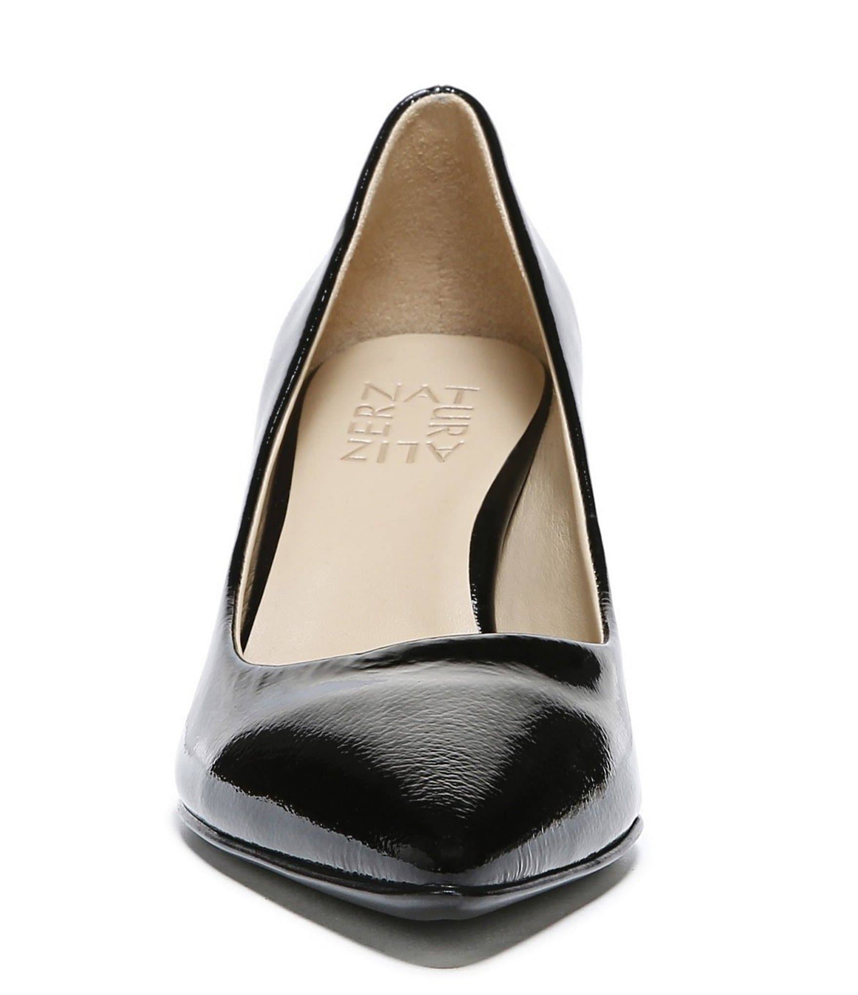 Naturalizer Everly Pumps - Black Patent Leather - Size NS1ICMPU_T4RDA