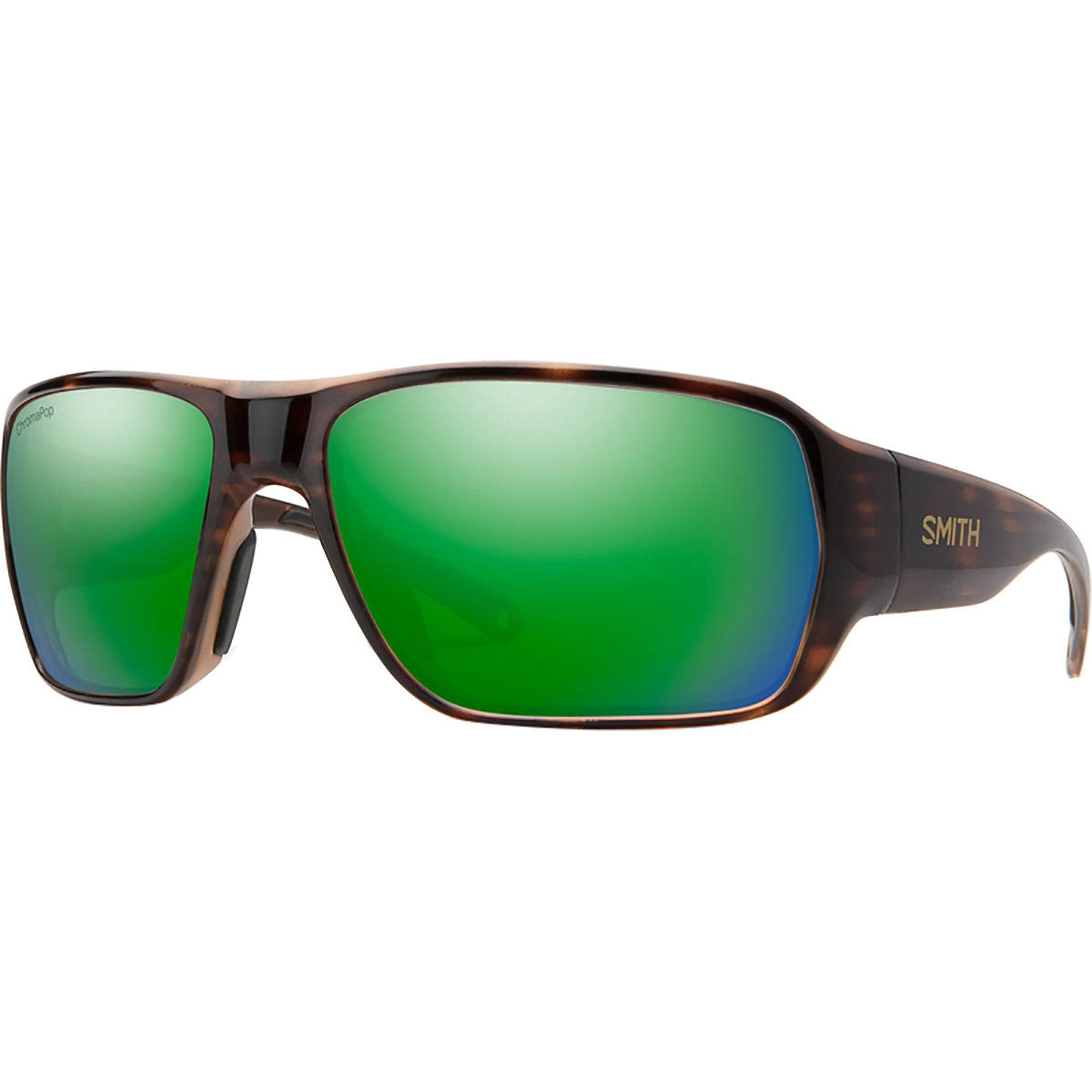 Smith Deckboss Sunglasses - Matte Tortoise / Chromapop Polarized Green 7OVX3ANR_PEHPT