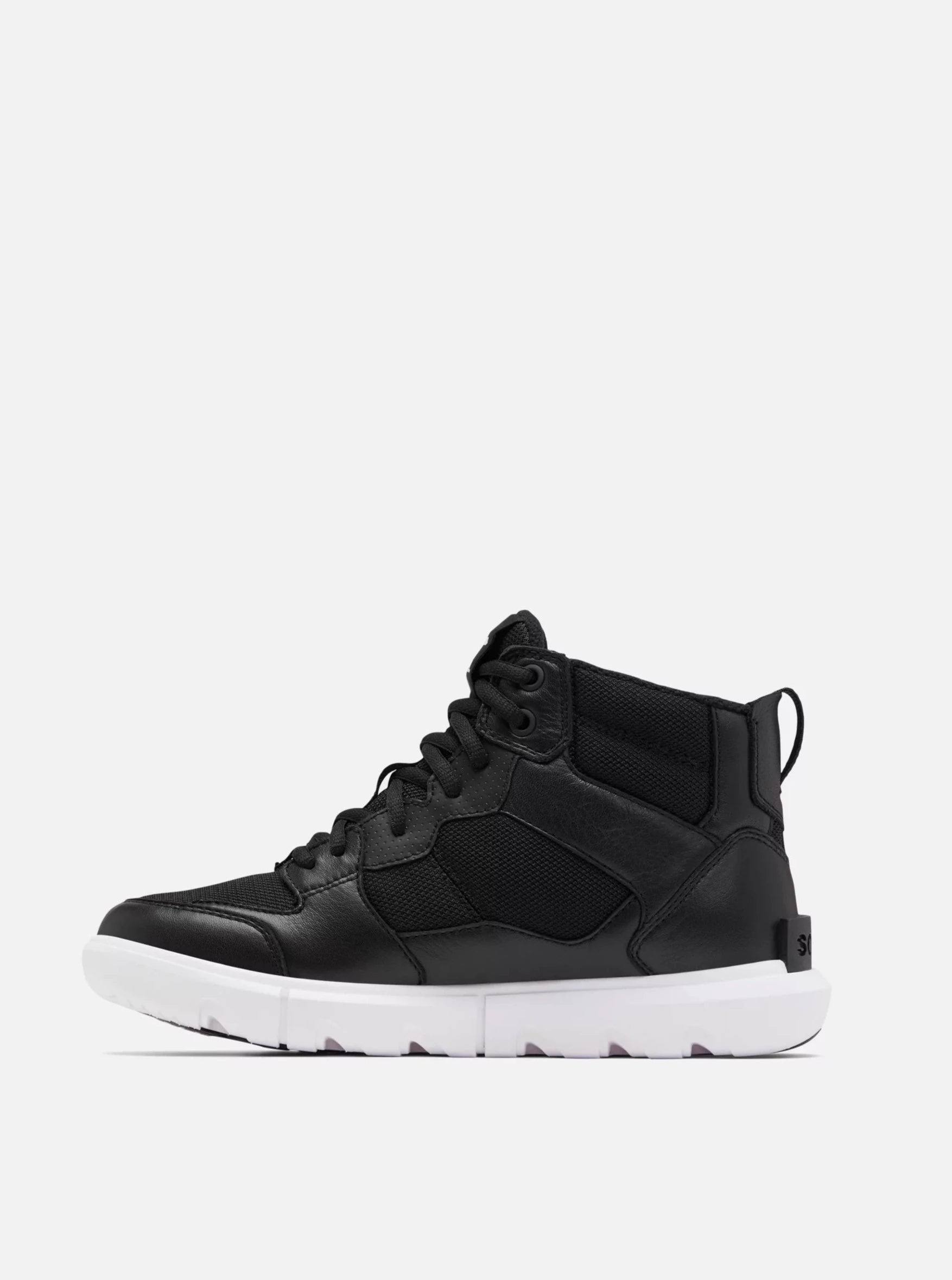 Sorel Women's Sorel Explorer Ii Sneaker Mid - Black/White BKRGJB60_UDH3F