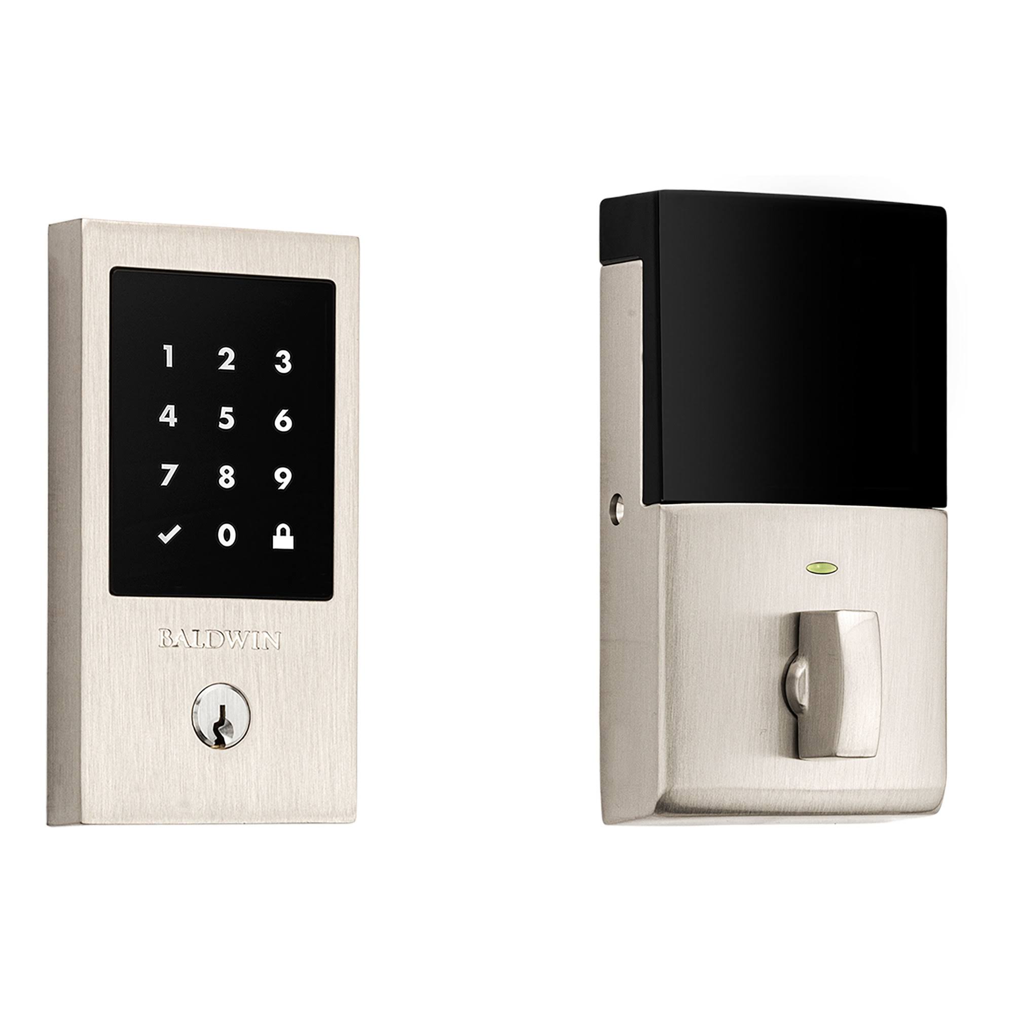 Baldwin Minneapolis Touchscreen Deadbolt Lifetime Satin Nickel CIWMTJMG_UPV2H