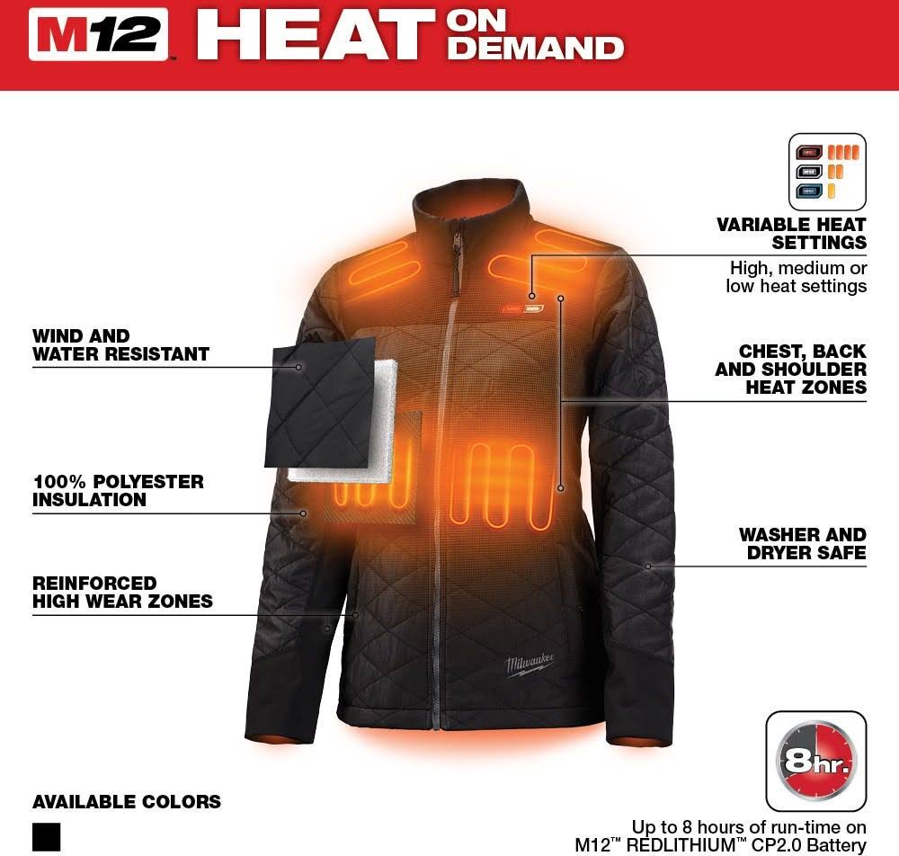 Milwaukee 233b-21xl - M12 Heated Women's Axis Jacket Kit - Xl - FXFOOGGS_W8IYM