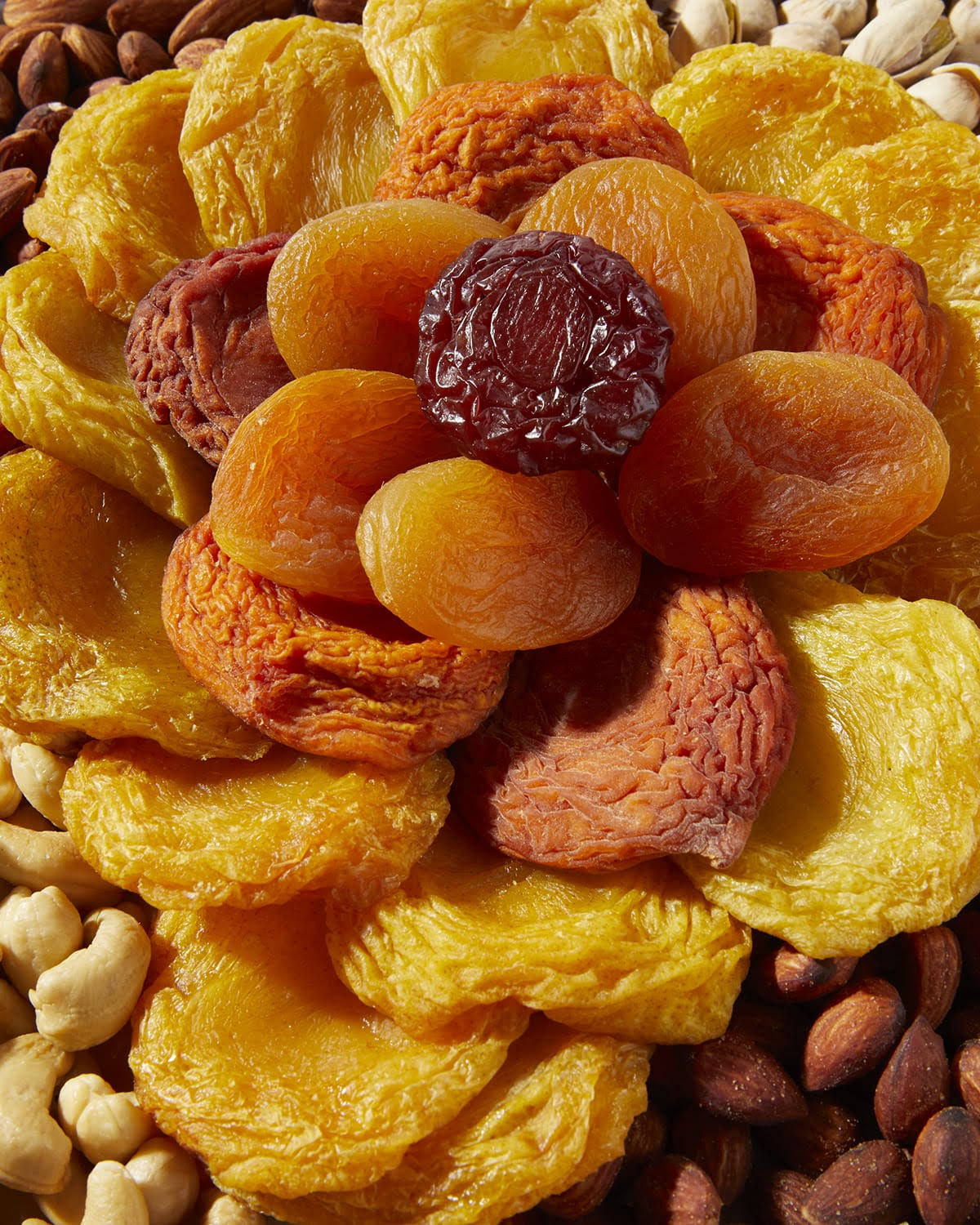 Neiman Marcus Rose Fruit And Nut Tray, Food Delivery Gifts YSWCDUDD_T6KOL