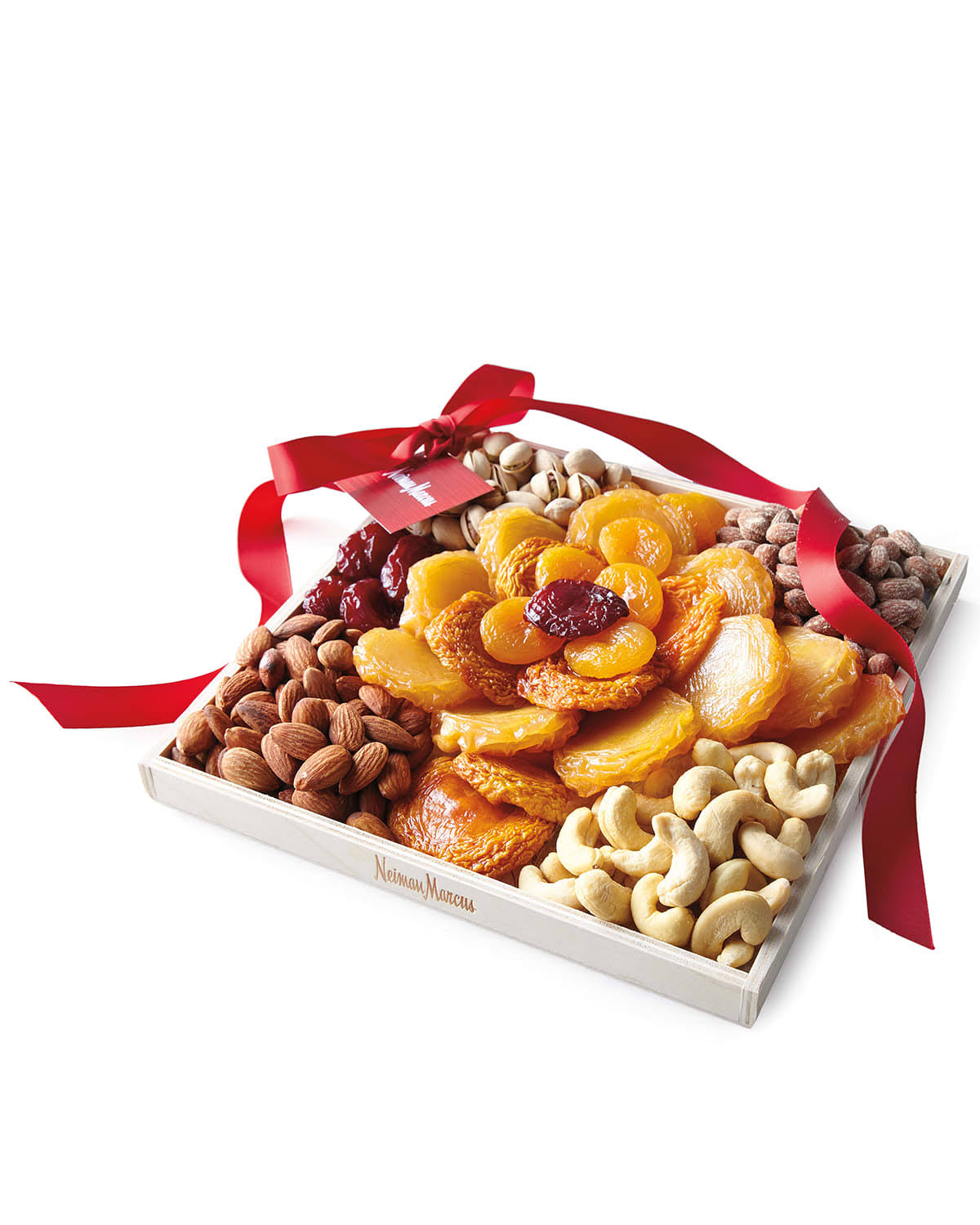 Neiman Marcus Rose Fruit And Nut Tray, Food Delivery Gifts YSWCDUDD_T6KOL