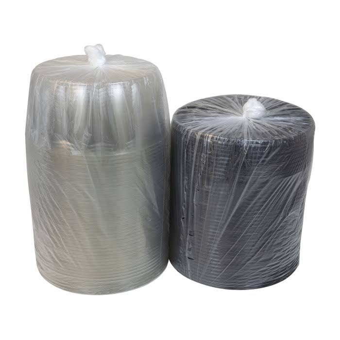 Pactiv Rose Pattern Cake Container & Lid Combo, 13 Inch Diameter X 5.75 Inch Height, Black Base/Clear Lid | 45/S3JASDPL_EIHX0