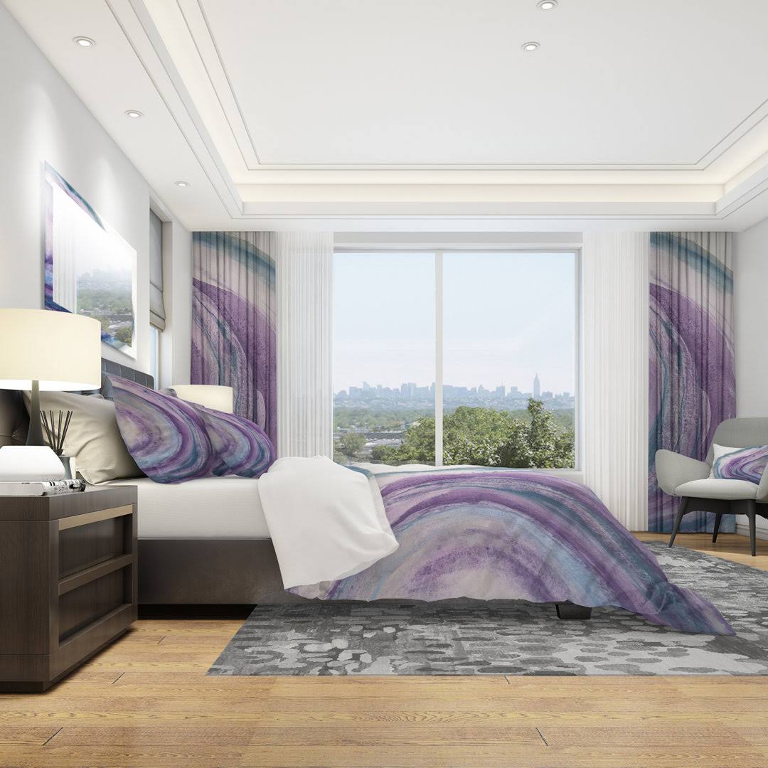 Watercolor Geode I Duvet Cover Set East Urban 9UHW9VJV_AKJ7M