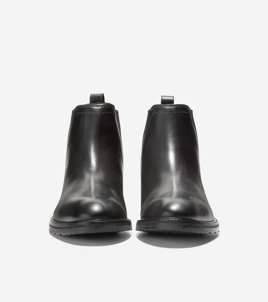 Cole Haan Men's Warner Grand Chelsea Boot - Black - Size 10.QGJ7BUEF_FINDE