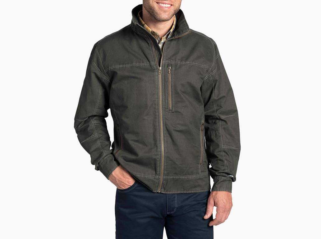 Kuhl Burr Jacket Men's, Gun Metal, Size HNJR2LHD_DRC7X