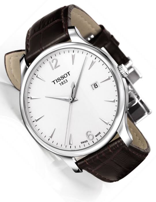 Tissot Men's Silver Dial Tradition IDFZ8LVE_Y5JJG