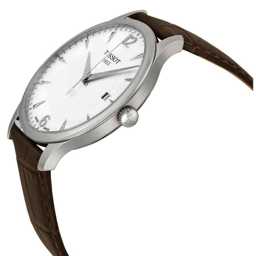 Tissot Men's Silver Dial Tradition IDFZ8LVE_Y5JJG