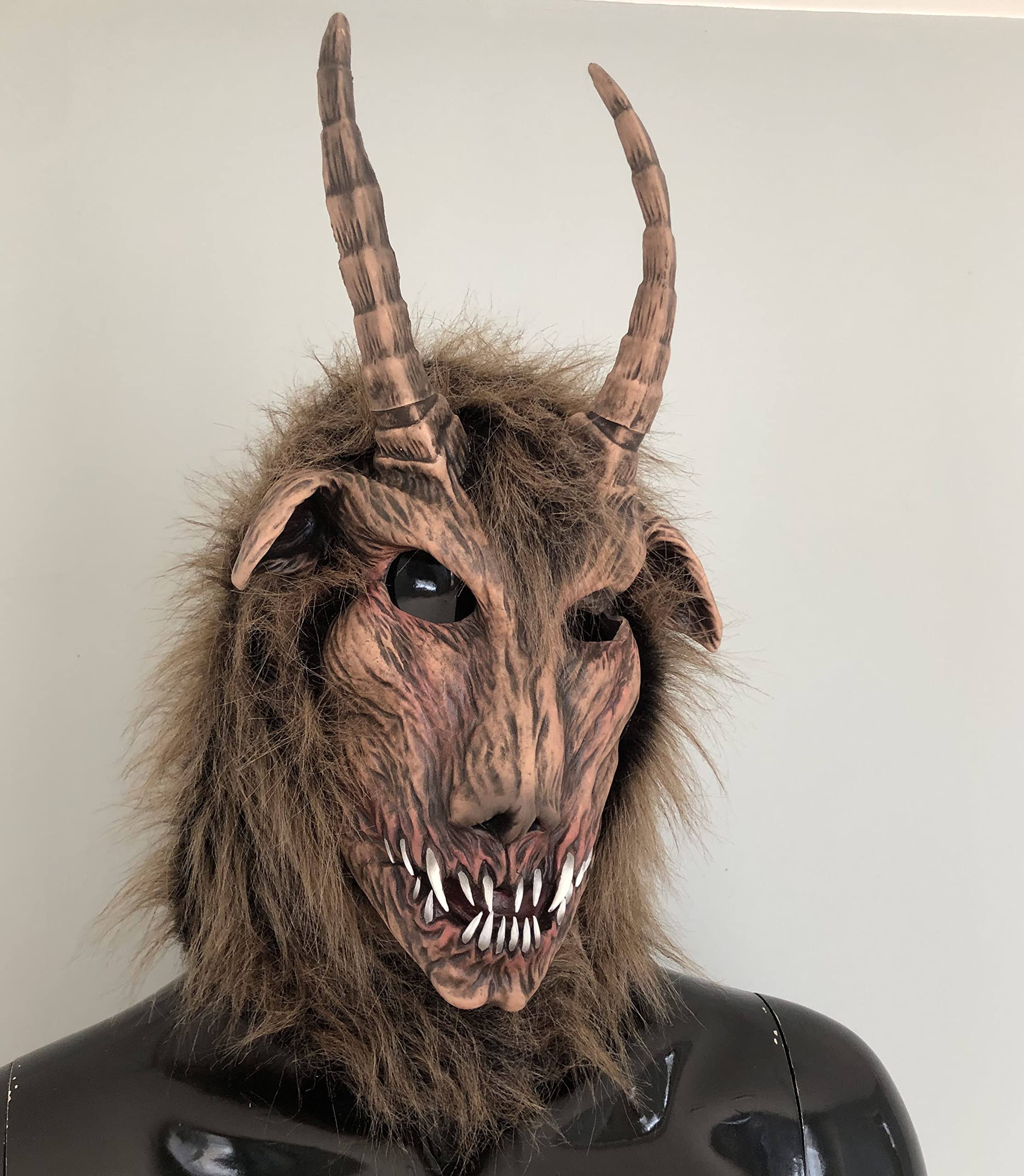 Zagone Horned Goat Devil Mask And Legs Complete KBEDKR4X_5MXHD