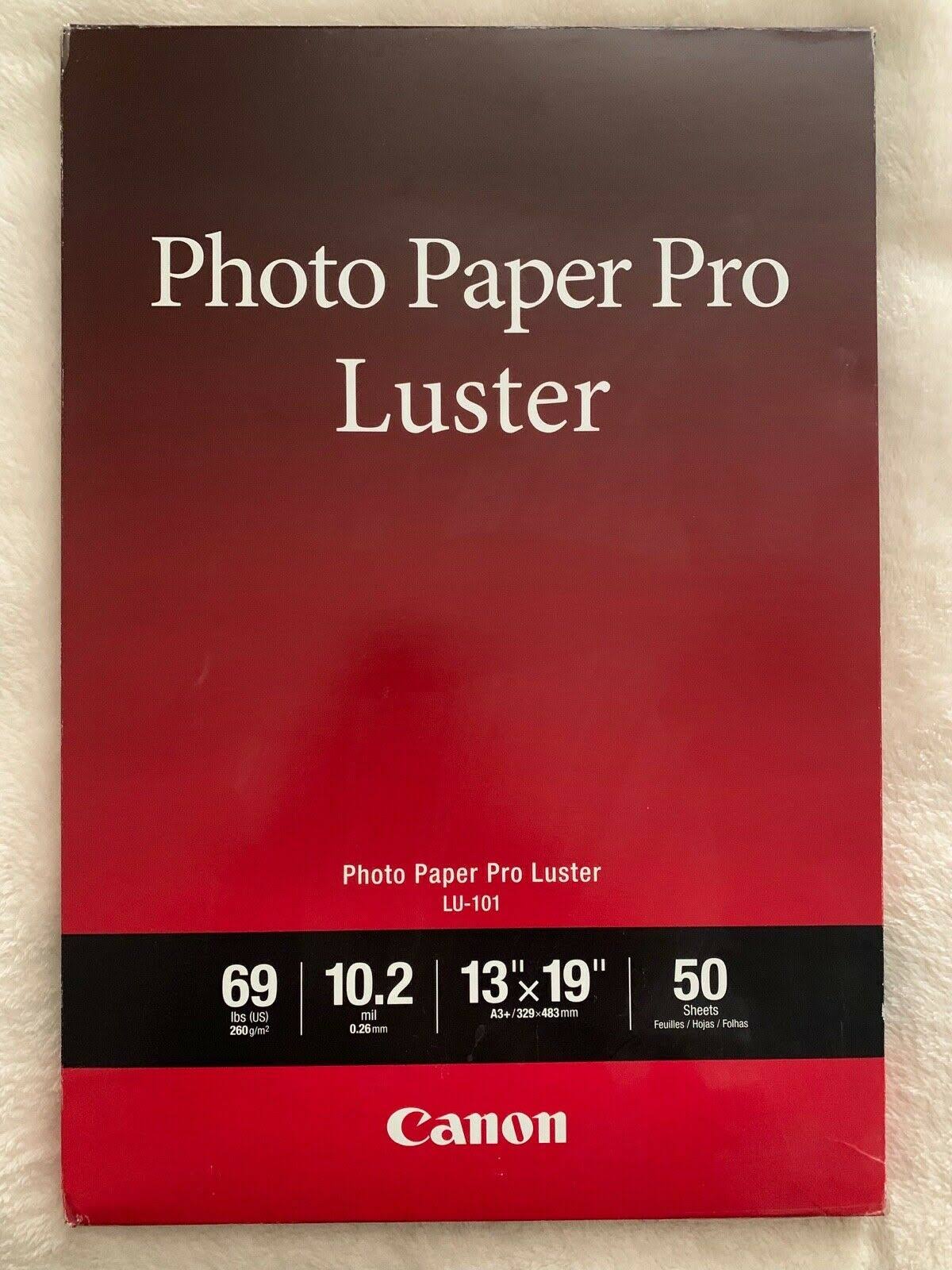 Canon 13x19 Photo Paper Pro Luster - 50 BRAMFHPA_QTVBQ