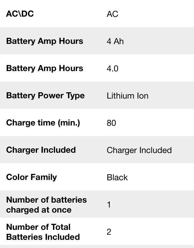 Ryobi One+ 18v 4ah Lithium Ion Battery D878HY9Q_2GXC5