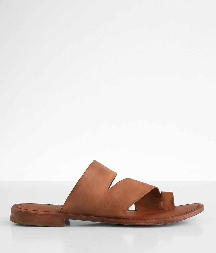 Free People Abilene Leather Toe Loop Sandals - 37.5(7.5m) NIBBIKGY_ZZBJO