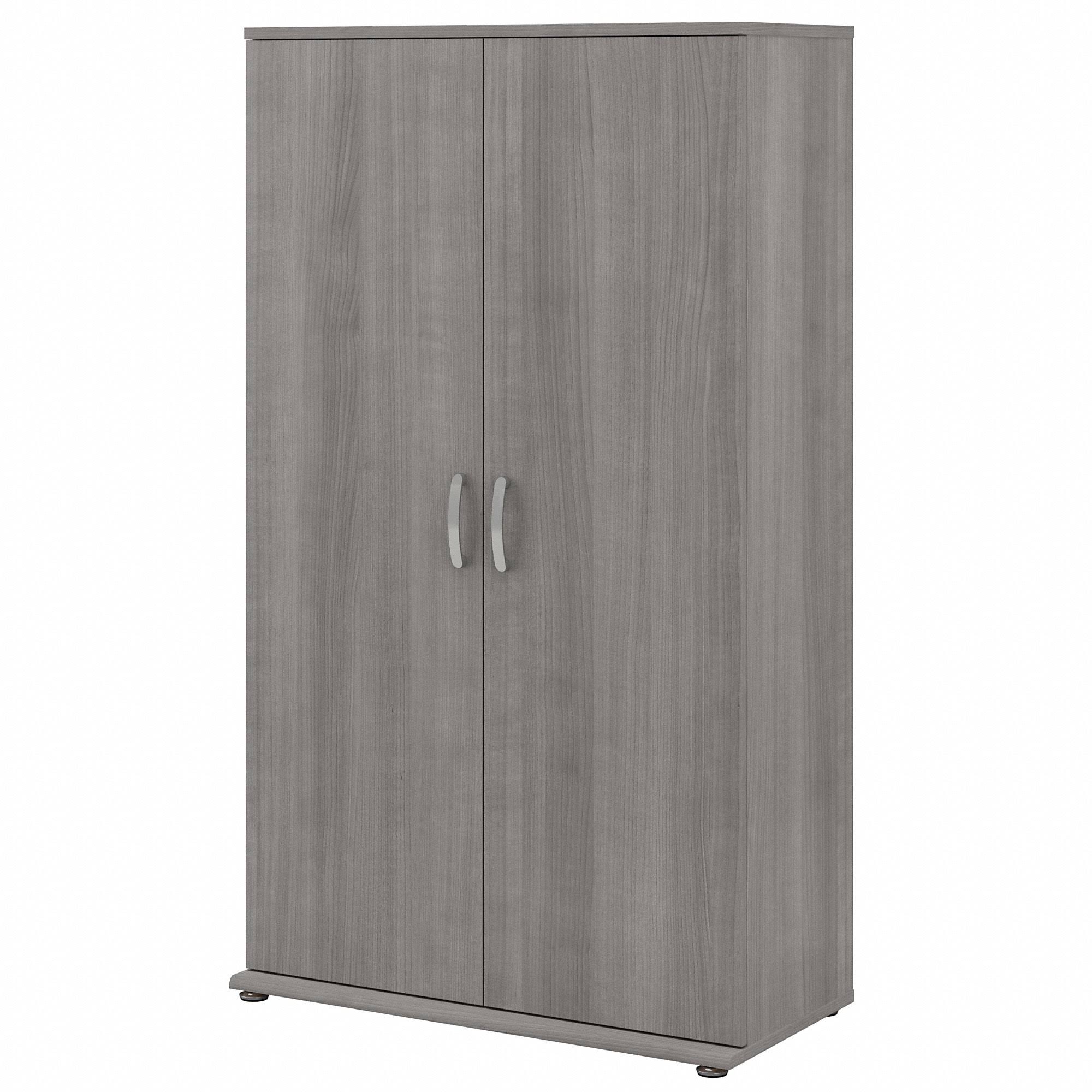 Bush Business Furniture Universal Tall Garage Storage Cabinet With Doors And Shelves In 7QZ2BZ6A_QFHEY