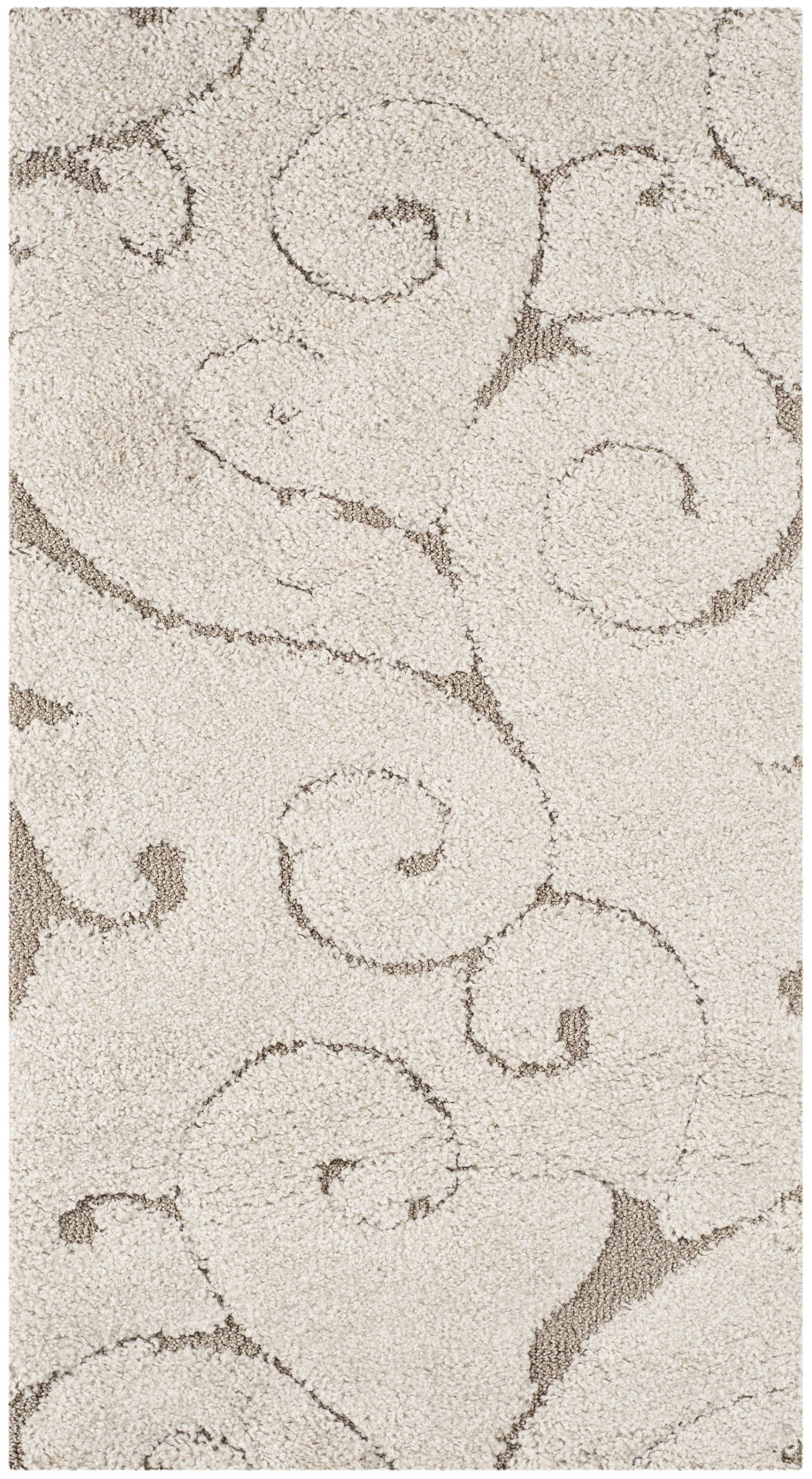 Safavieh Florida Shag Rug Sg455 Cream / Beige, 2'-3 X 4' WI9TTZRD_GNVTS
