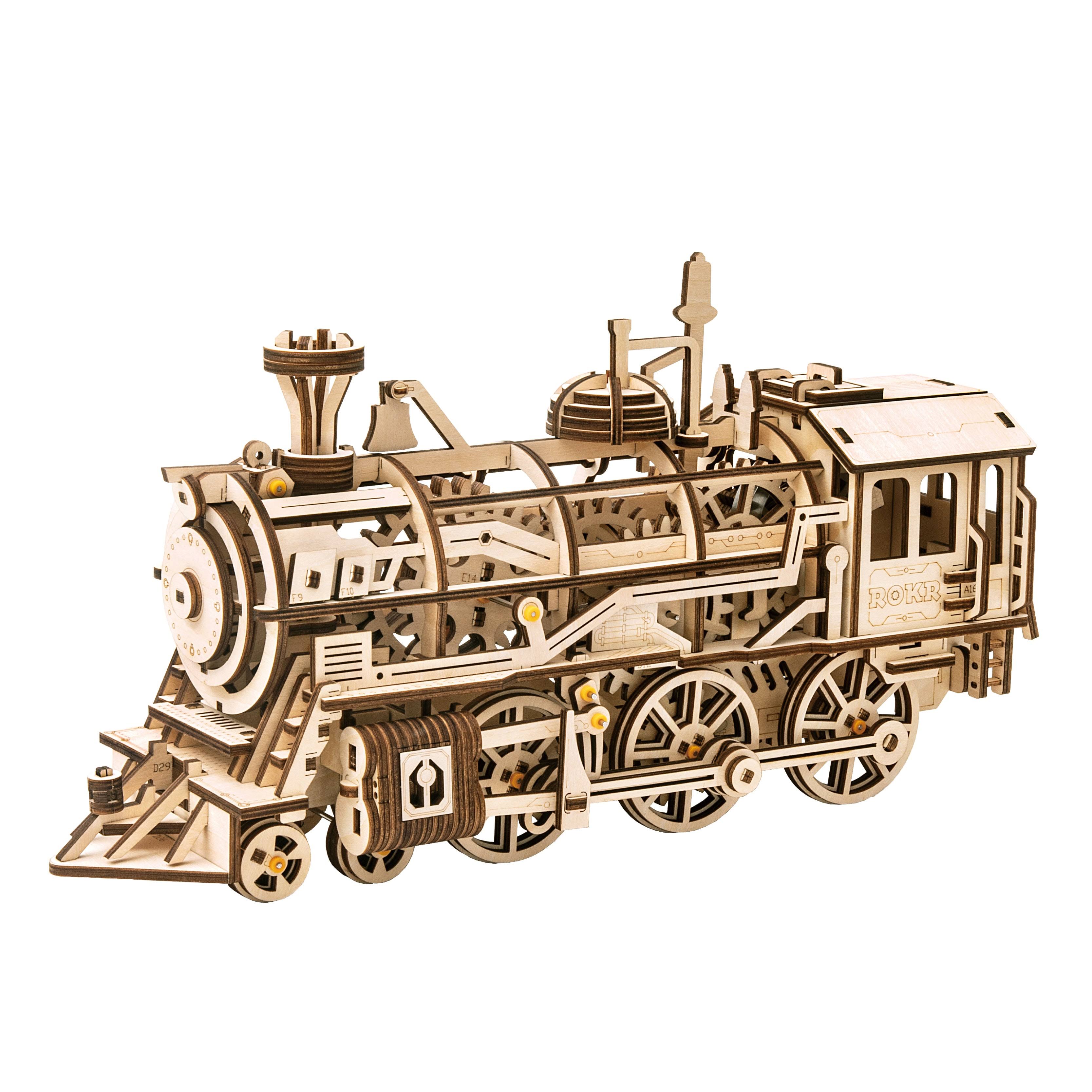Locomotive Mechanical 3d Wooden E6NL3VNP_DB2RS