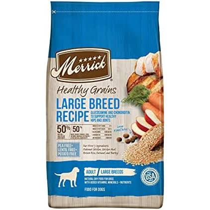 Merrick Healthy Grains Dry Dog Food Large Breed Recipe - 30 ORABZURR_JOKHS