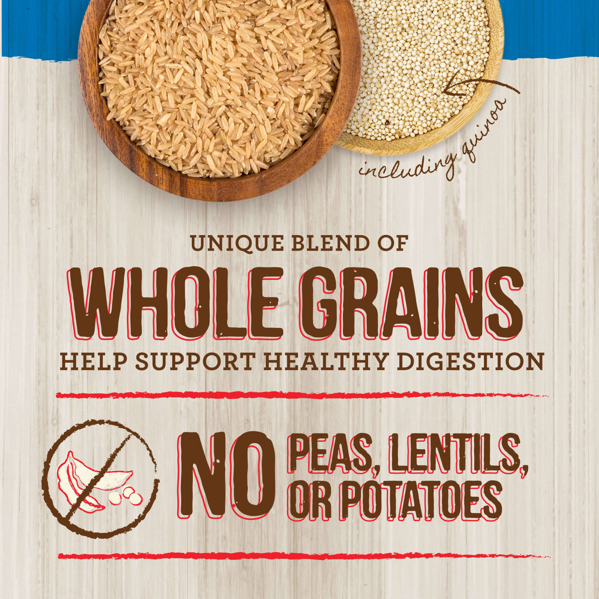 Merrick Healthy Grains Dry Dog Food Large Breed Recipe - 30 ORABZURR_JOKHS